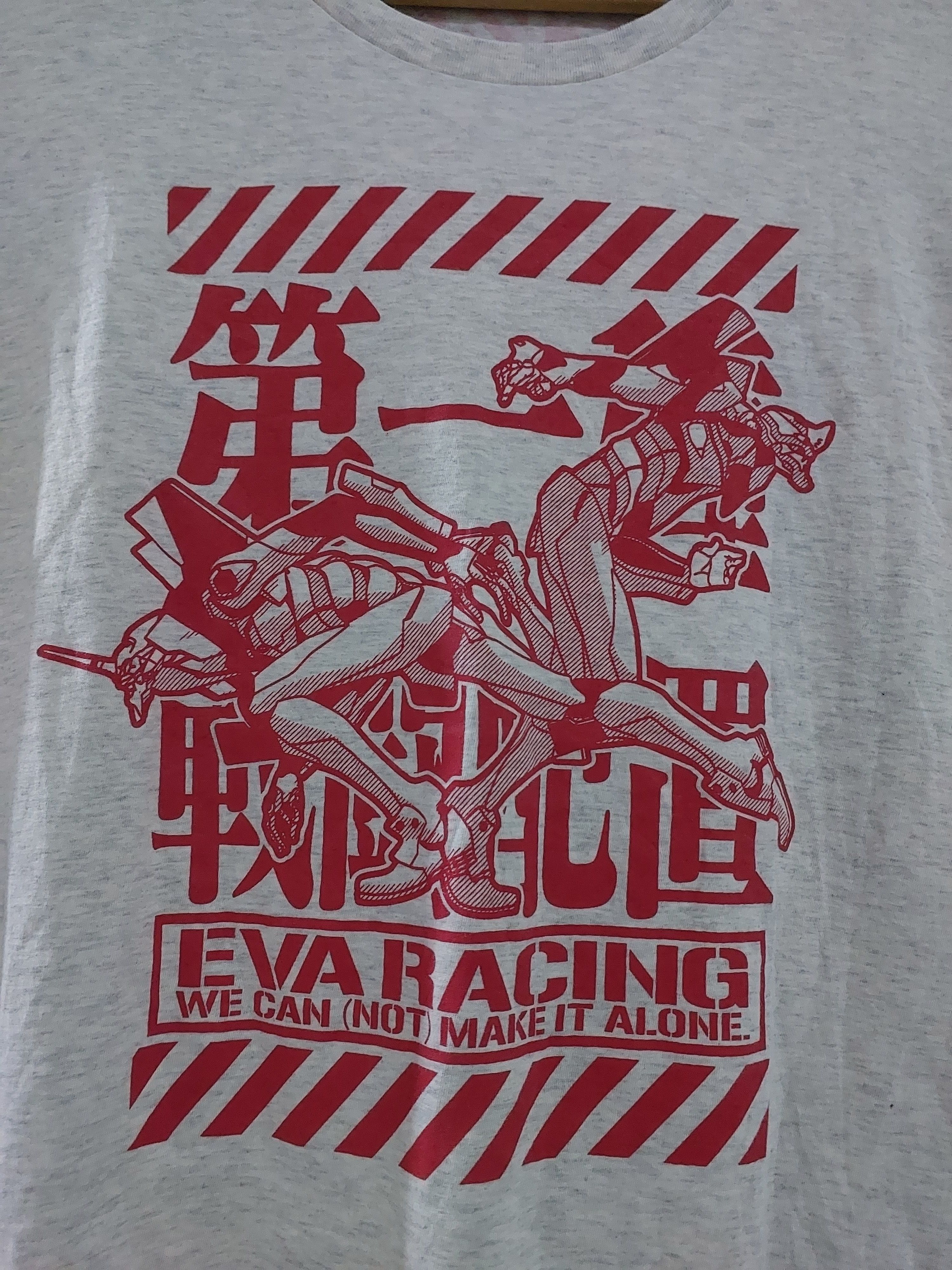 Anime EVANGELION ANIME EVA RACING 2011 T-SHIRT Size US M / EU 48-50 / 2 - 12 Thumbnail