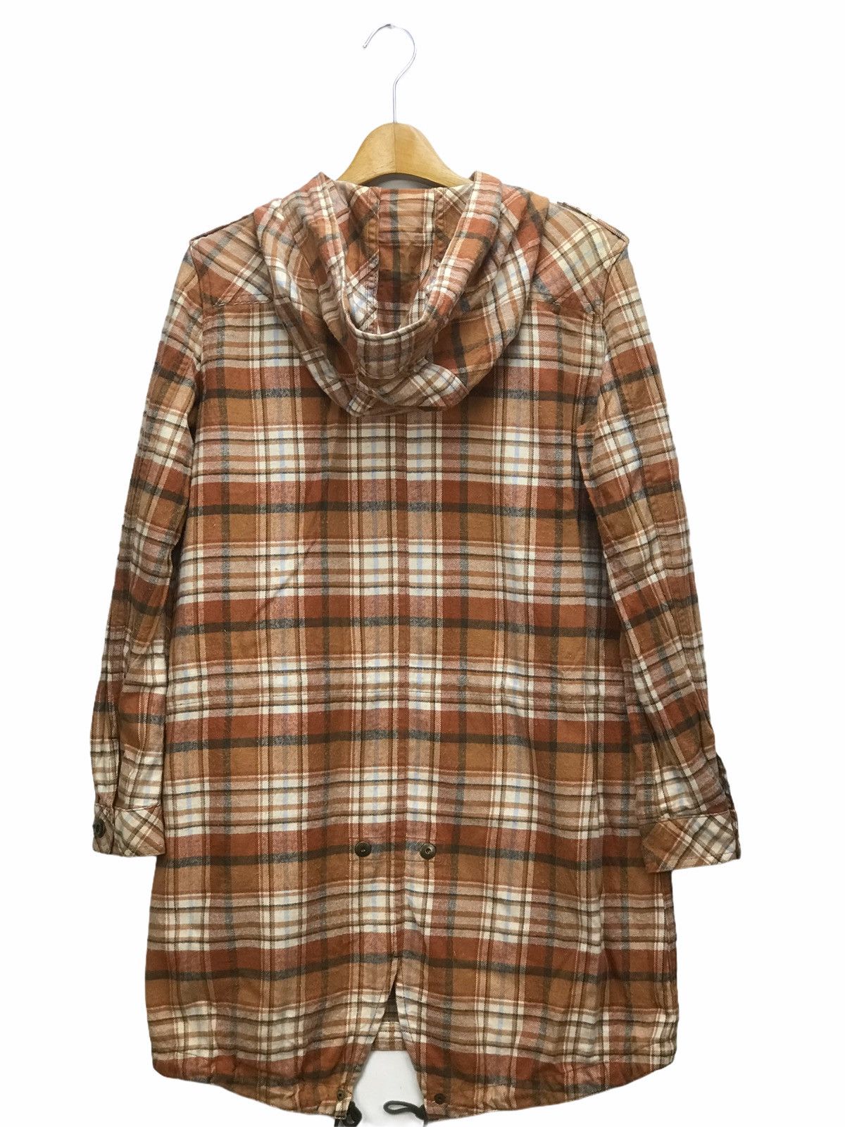 Hysteric Glamour Hysteric Glamour Archive Plaid Hooded Anorak Parka Jacket Size M / US 6-8 / IT 42-44 - 2 Thumbnail