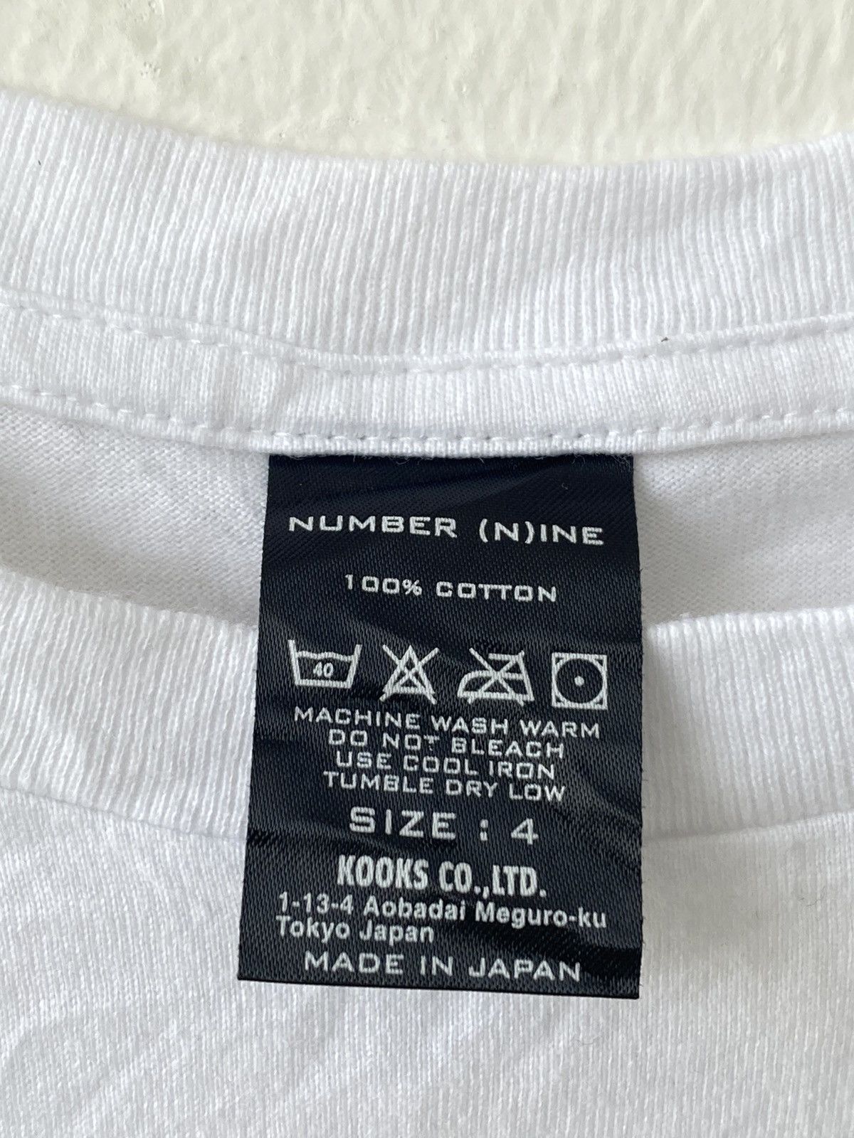 Number (N)ine × Takahiromiyashita The Soloist. Number Nine Tees Size US M / EU 48-50 / 2 - 5 Thumbnail