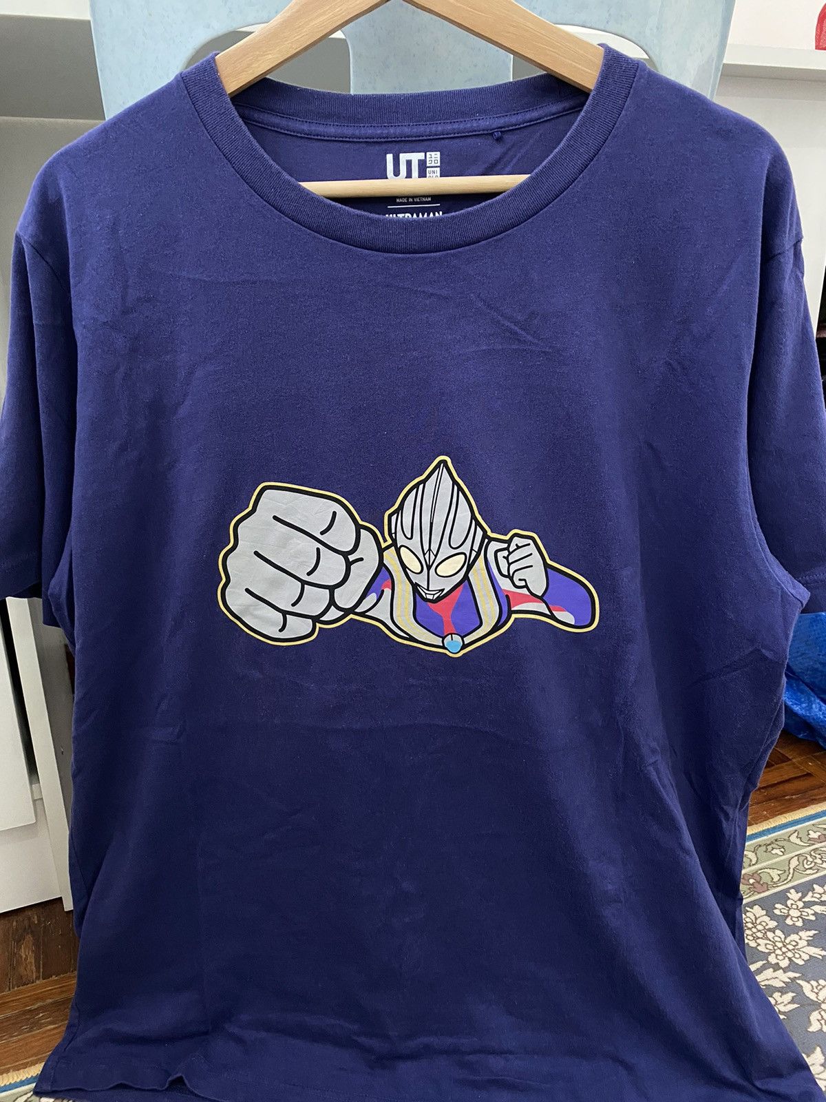 Cartoon Network Vintage Ultraman Tiga / Akira Evangelion Anime Size US XL / EU 56 / 4 - 2 Thumbnail