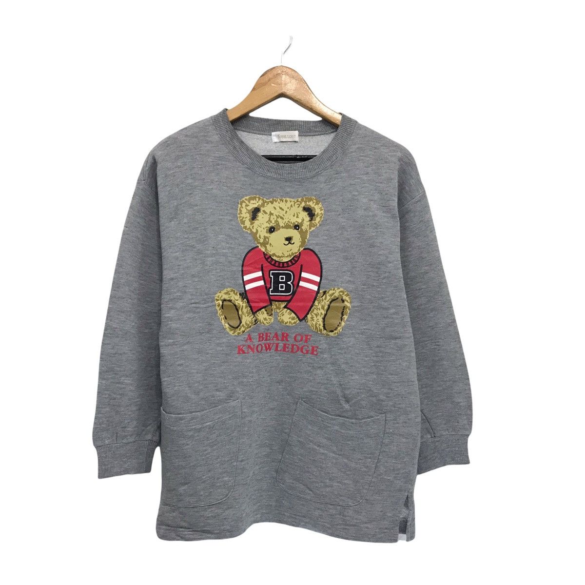 Cartoon Network × Japanese Brand Vintage Bear A Bear Of Knowledge Sweatshirt Size M / US 6-8 / IT 42-44 - 1 Thumbnail