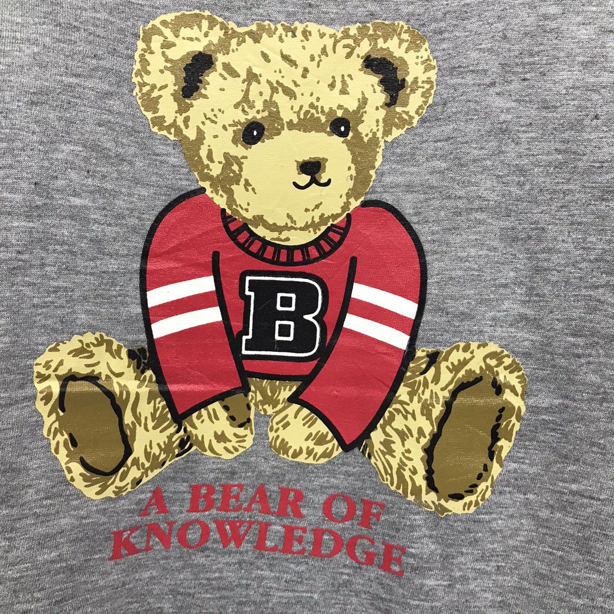 Cartoon Network × Japanese Brand Vintage Bear A Bear Of Knowledge Sweatshirt Size M / US 6-8 / IT 42-44 - 3 Thumbnail