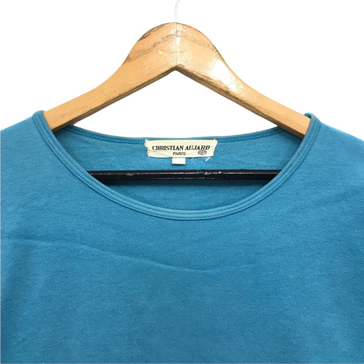 Designer × Japanese Brand Vintage Christian Aujard Big Logo Sweatshirt Size US M / EU 48-50 / 2 - 2 Thumbnail