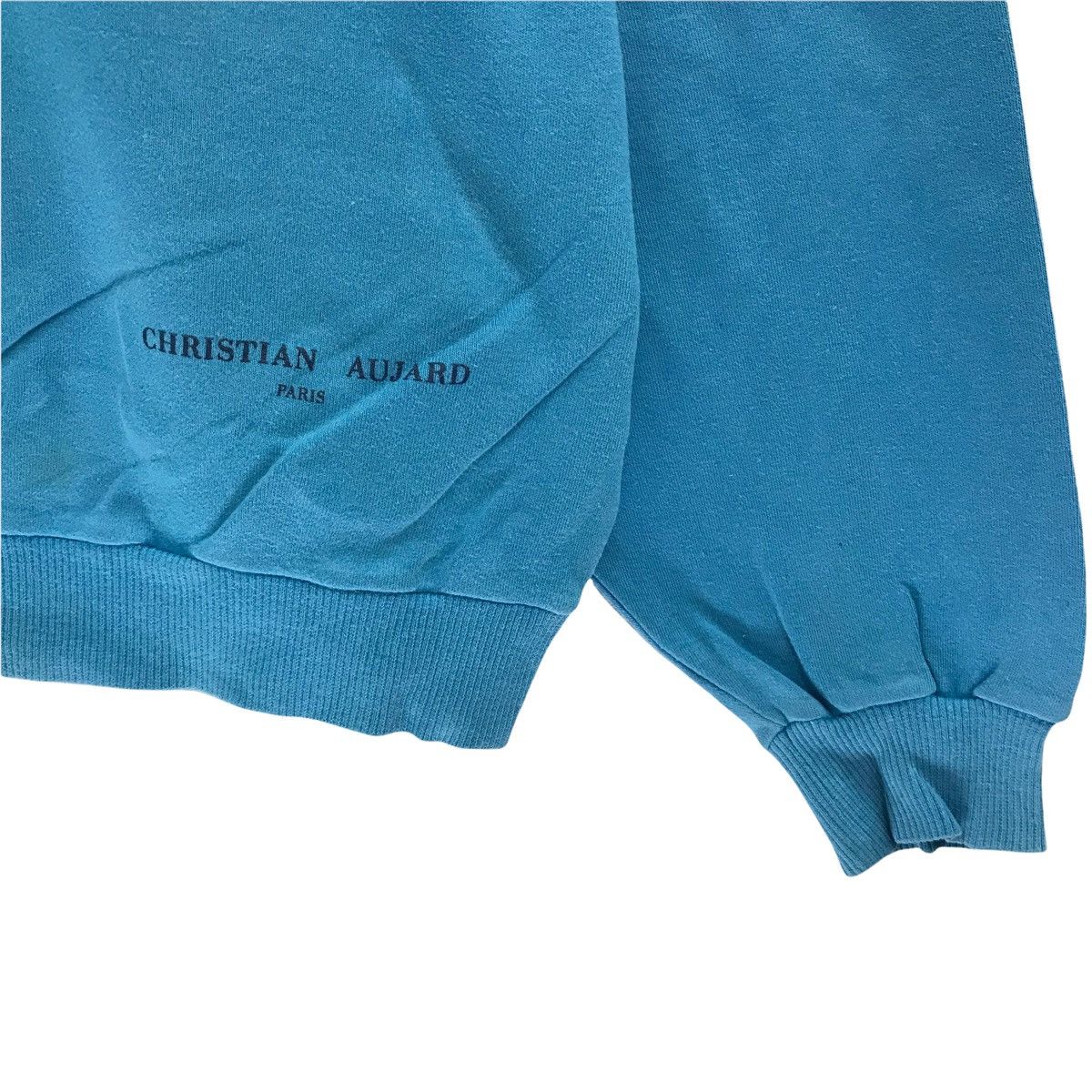 Designer × Japanese Brand Vintage Christian Aujard Big Logo Sweatshirt Size US M / EU 48-50 / 2 - 4 Thumbnail