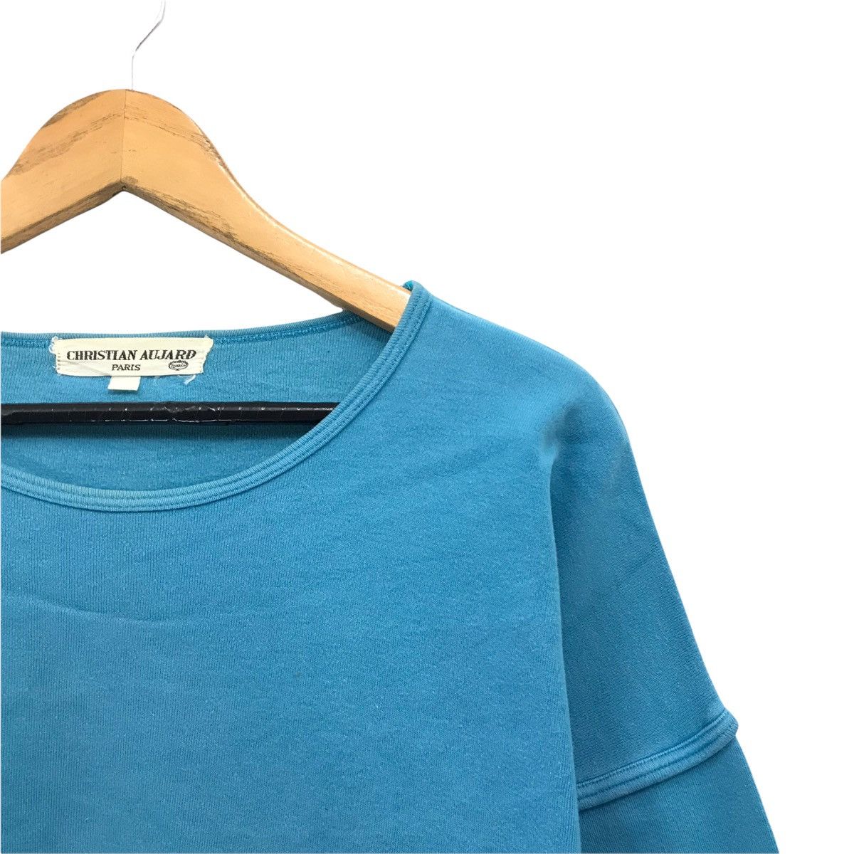 Designer × Japanese Brand Vintage Christian Aujard Big Logo Sweatshirt Size US M / EU 48-50 / 2 - 5 Thumbnail