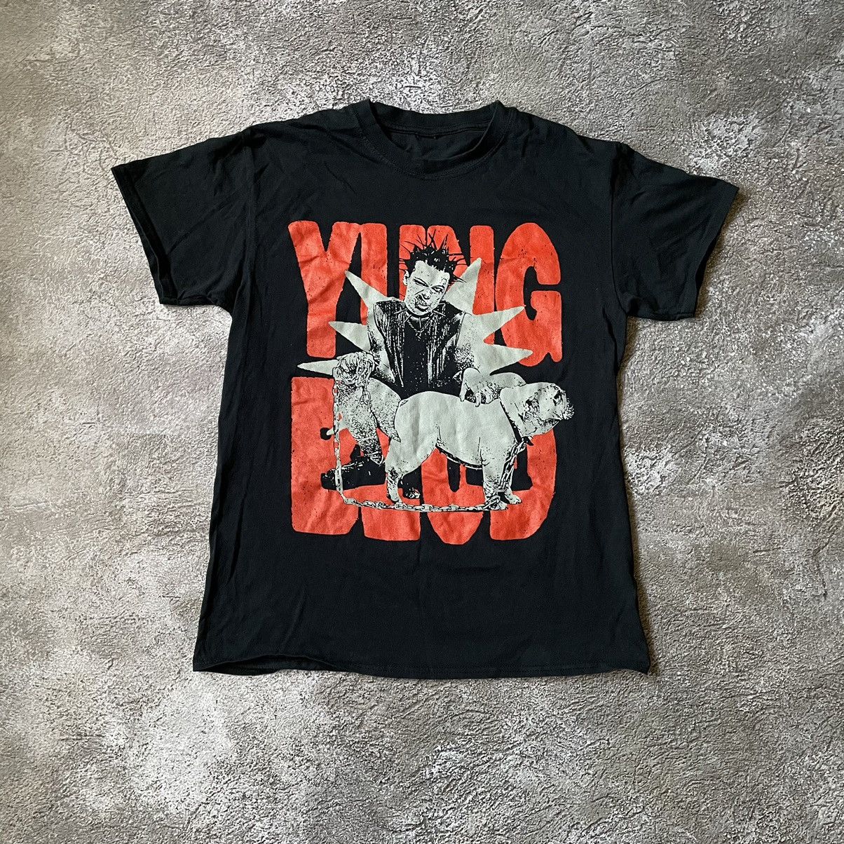 Vintage Vintage Y2K Yung Blood Graphic Tee Skate Punk Grunge Faded M Size US M / EU 48-50 / 2 - 2 Thumbnail