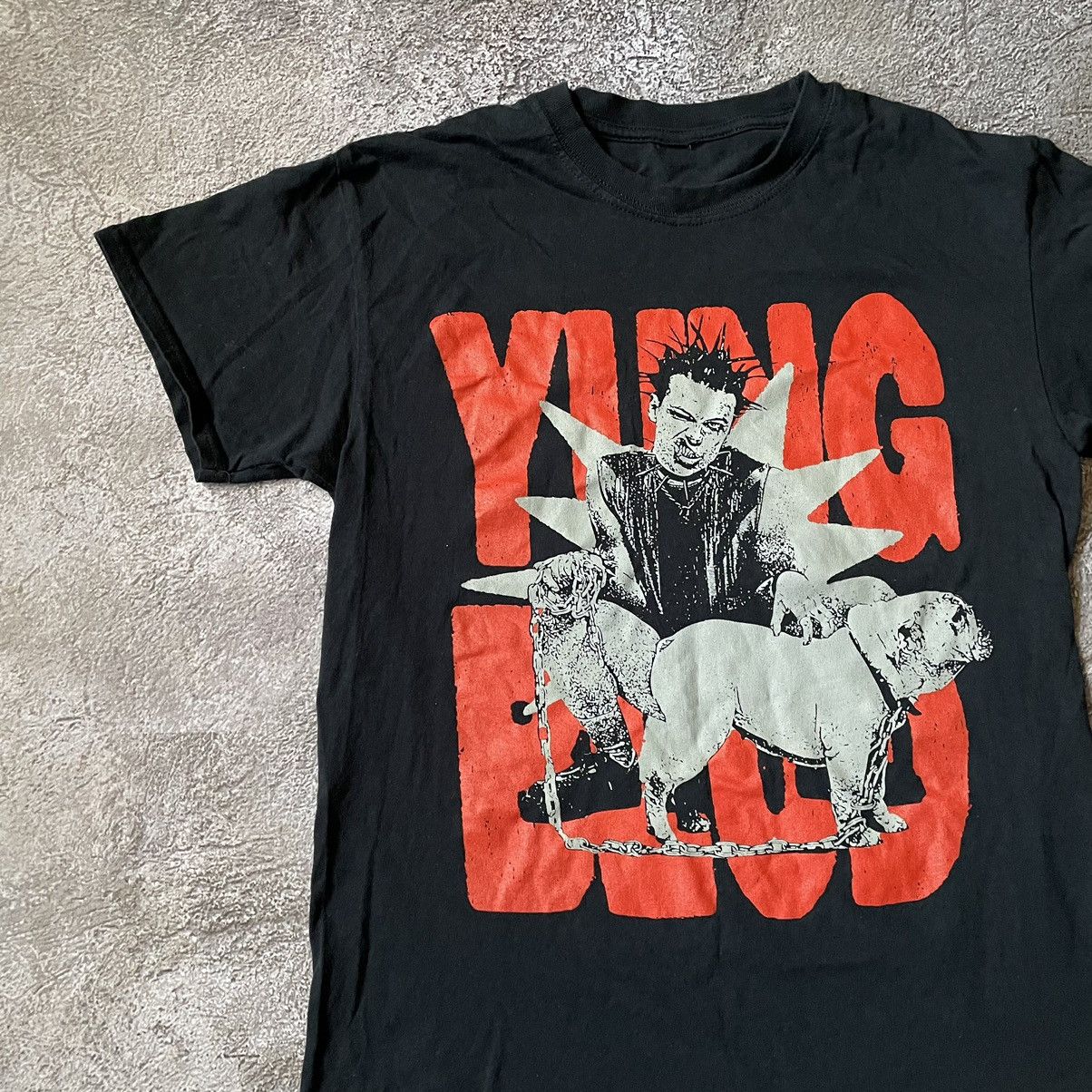 Vintage Vintage Y2K Yung Blood Graphic Tee Skate Punk Grunge Faded M Size US M / EU 48-50 / 2 - 3 Thumbnail