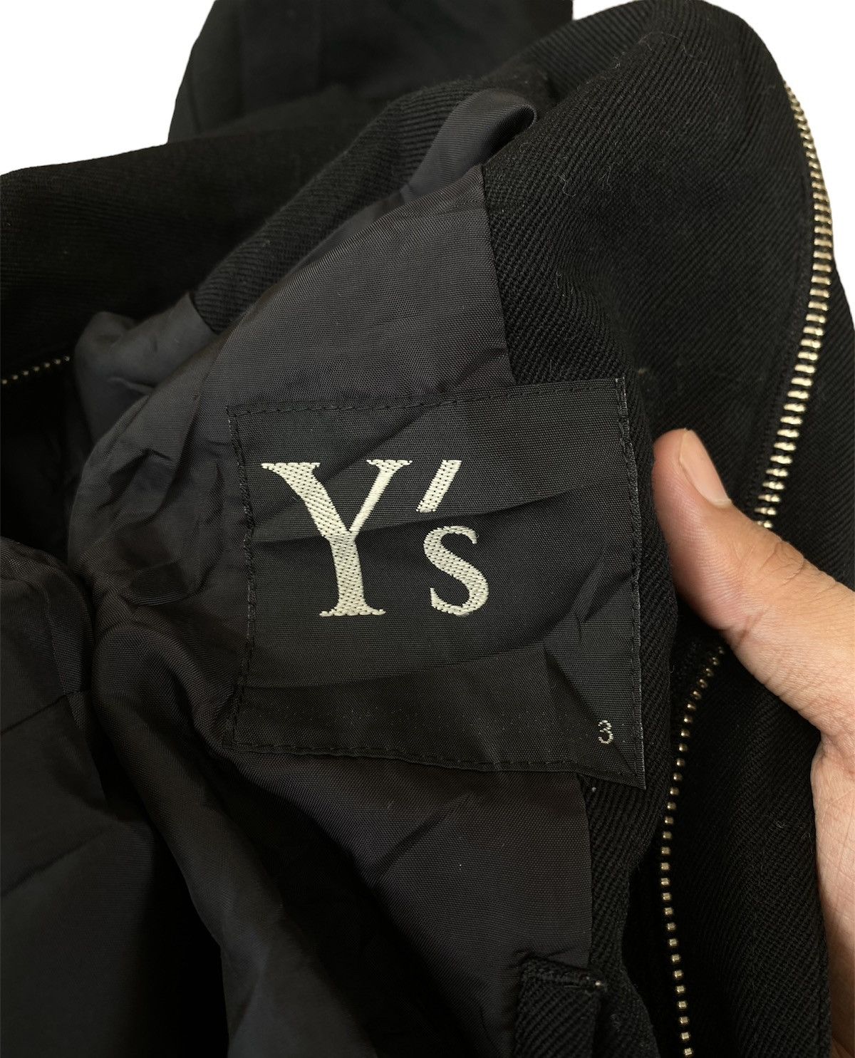 Yohji Yamamoto Y’s Yohji Yamamoto Zip Jacket Composition See Attached Label Size US L / EU 52-54 / 3 - 3 Thumbnail