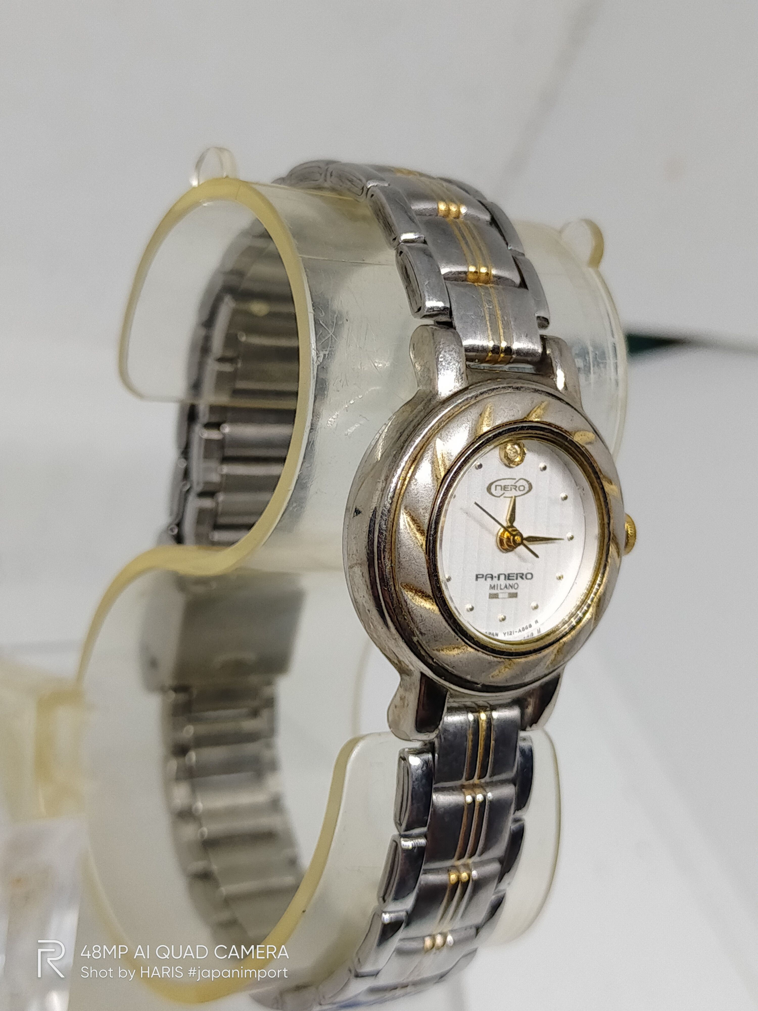 Japanese Brand × Vintage 🔥 RETRO WATCH🔥PA NERO MILANO QUARTZ ENGINE ❌ JAPAN Size ONE SIZE - 3 Thumbnail