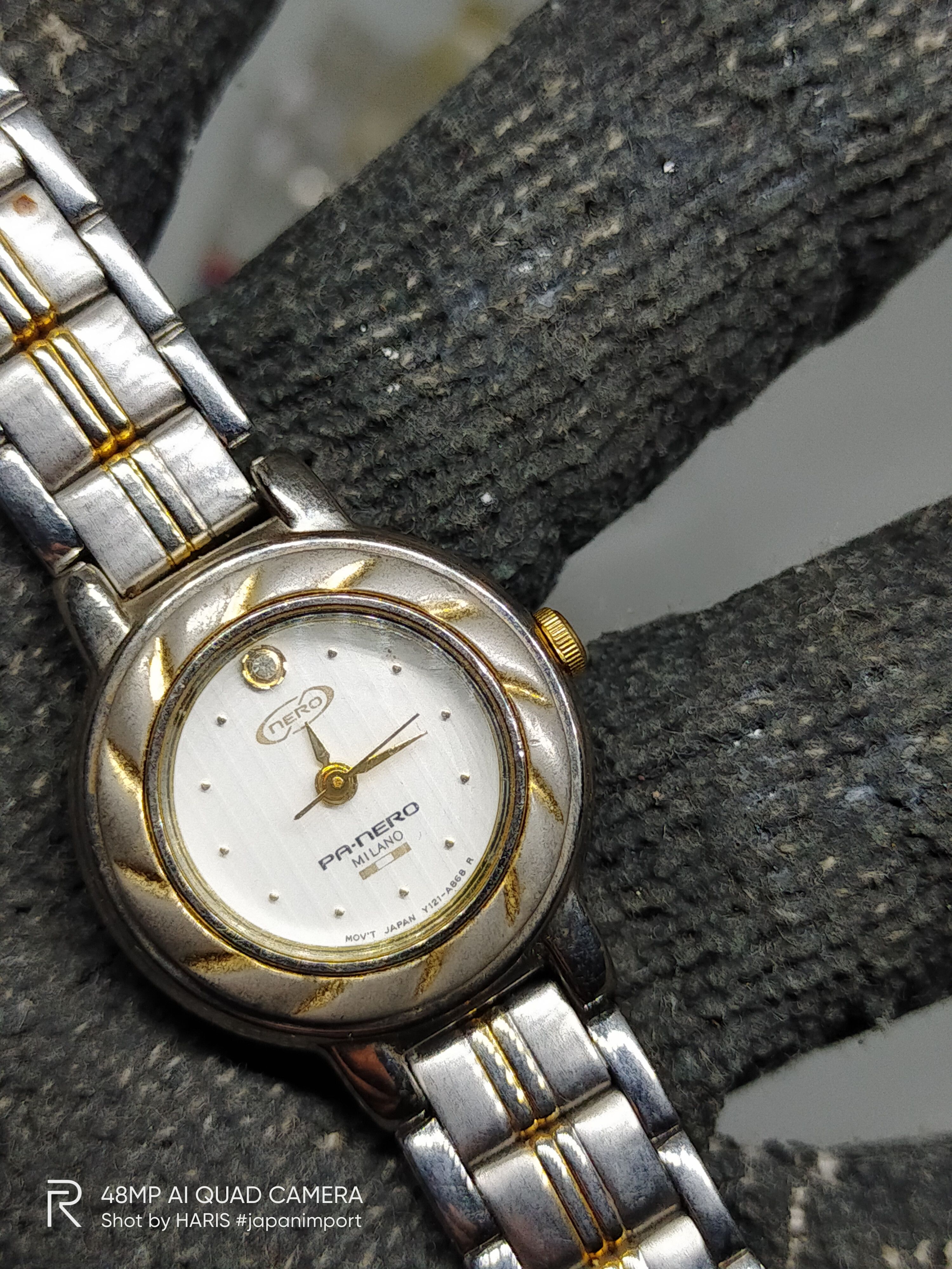 Japanese Brand × Vintage 🔥 RETRO WATCH🔥PA NERO MILANO QUARTZ ENGINE ❌ JAPAN Size ONE SIZE - 6 Thumbnail