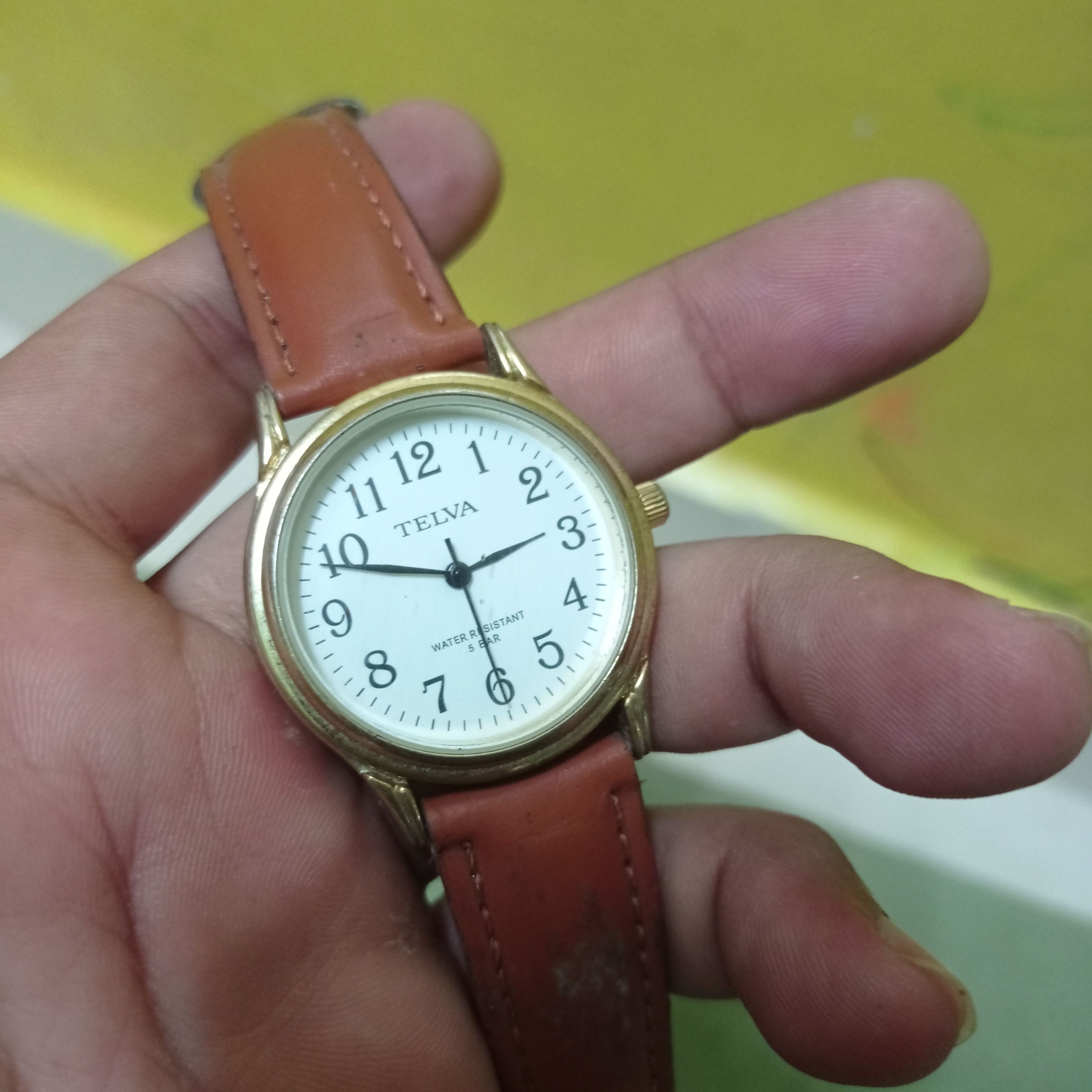 Japanese Brand Retro 💥 TELVA (TEV-2276) JAPAN MADE WATCH Size ONE SIZE - 4 Thumbnail