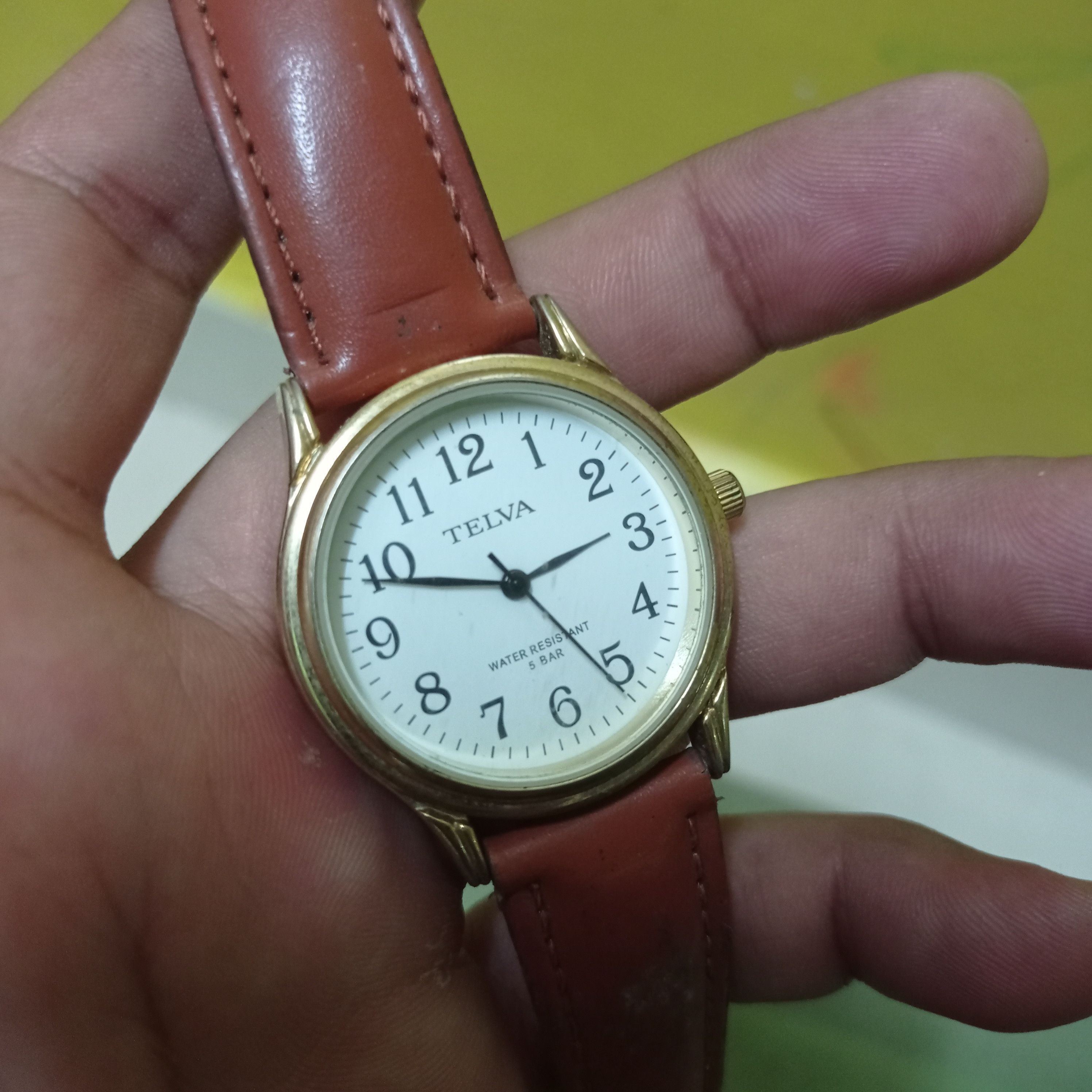 Japanese Brand Retro 💥 TELVA (TEV-2276) JAPAN MADE WATCH Size ONE SIZE - 3 Thumbnail