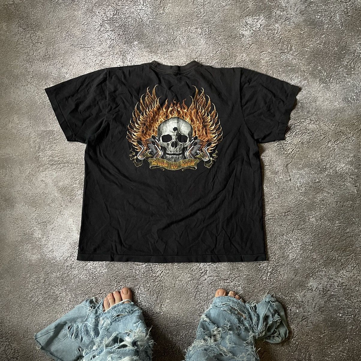 Vintage Vintage Y2K Soulmaster Graphic Tee Skull Grunge Black XL Size US XL / EU 56 / 4 - 7 Thumbnail