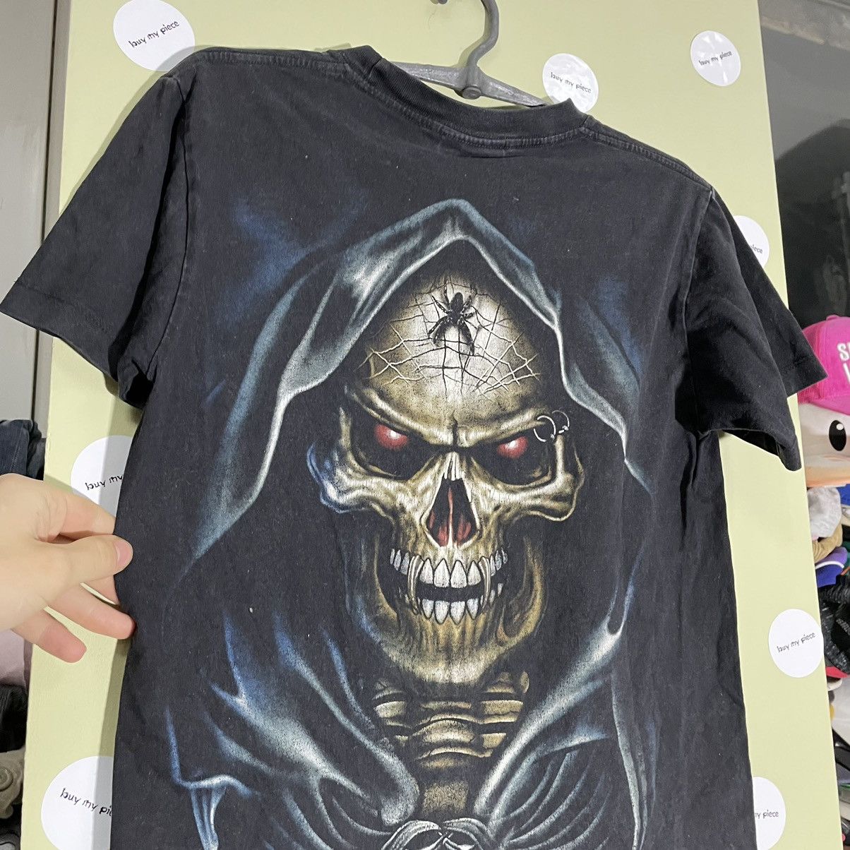 Vintage Vintage Y2K Skull Graphic Tee Horror Punk Streetwear Dark S Size US S / EU 44-46 / 1 - 6 Thumbnail