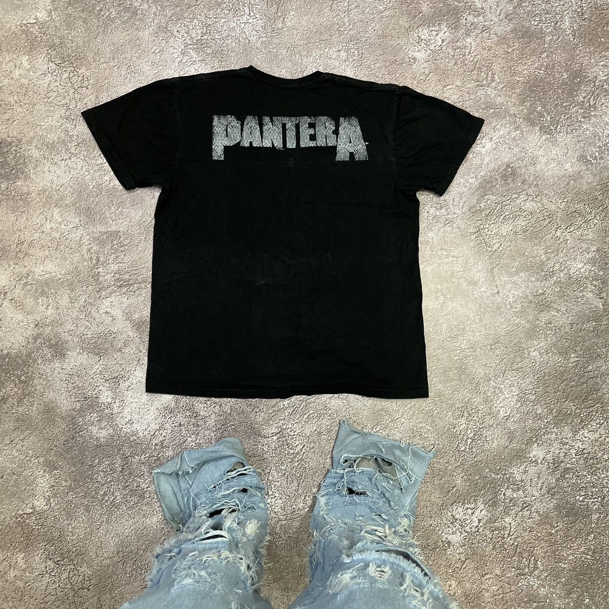 Vintage Vintage 90s Pantera Graphic Tee Band Tee Grunge Oversized M Size US M / EU 48-50 / 2 - 6 Thumbnail