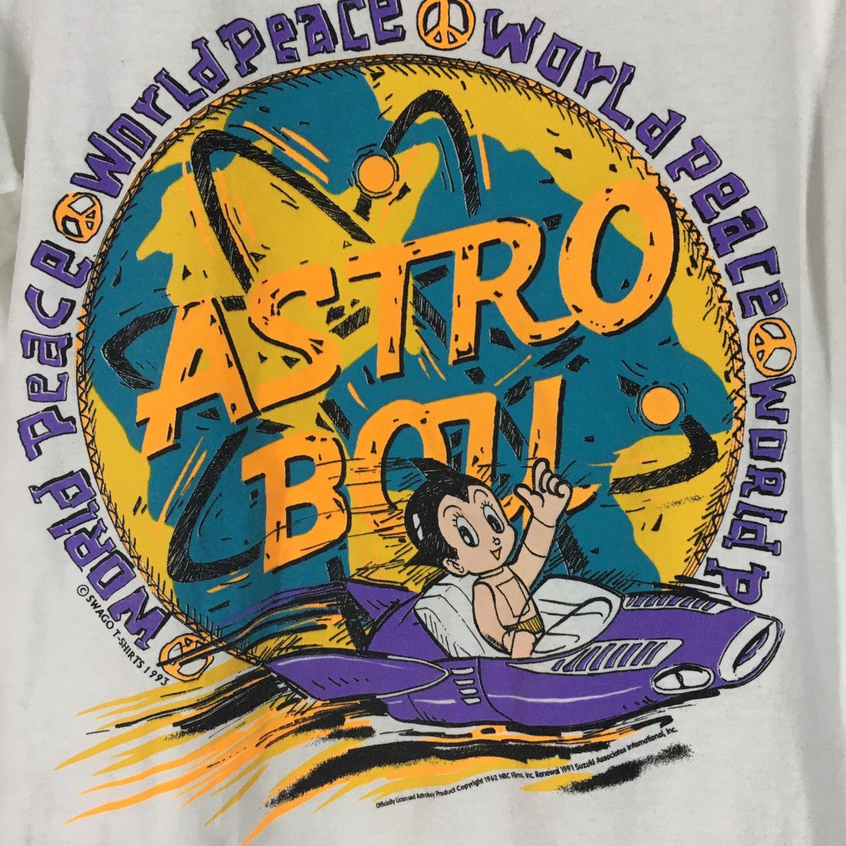 Cartoon Network Vintage 90s Astroboy Japanese anime t shirt Size US M / EU 48-50 / 2 - 4 Thumbnail