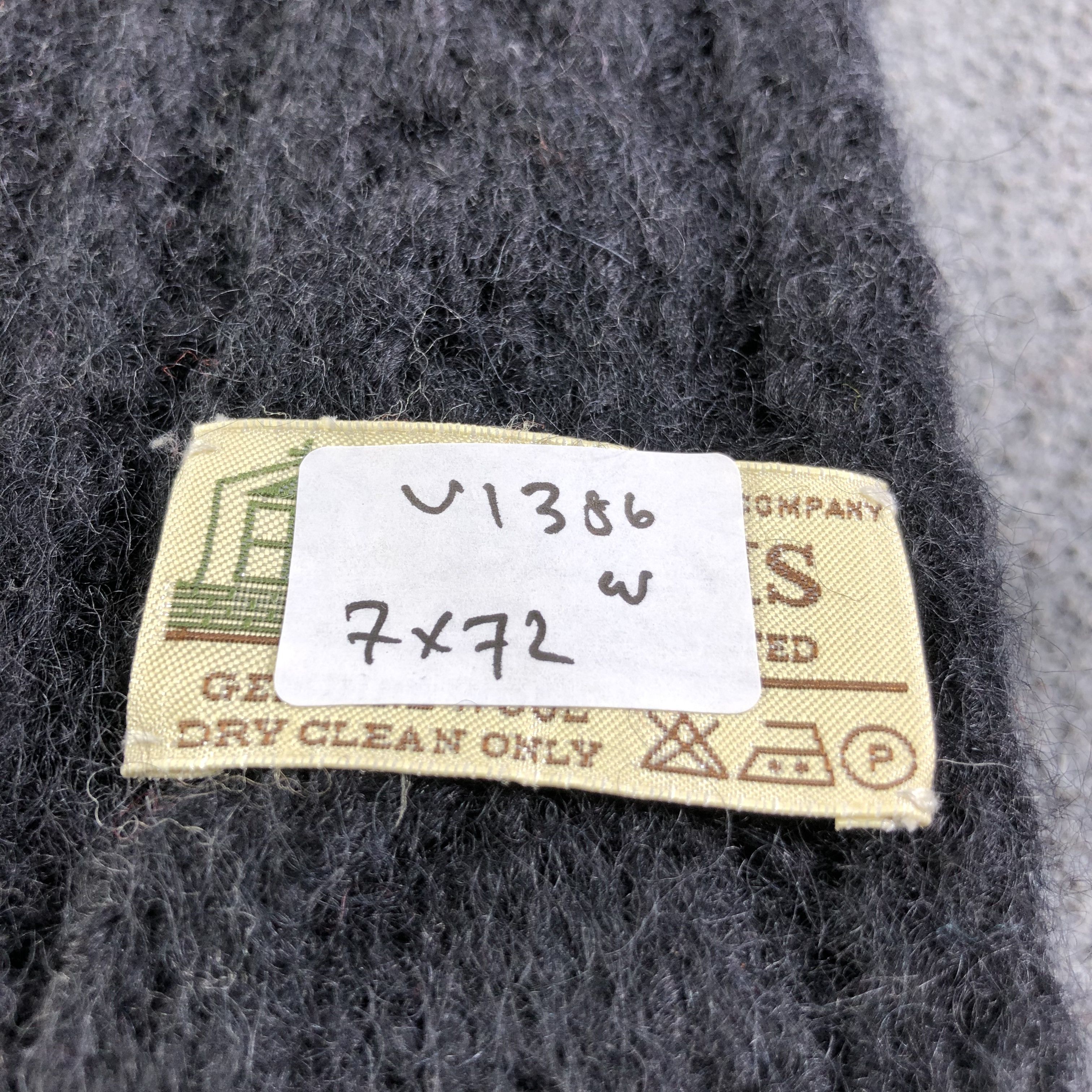 Beams Plus Beams Cable knit Wool Scarf Muffler V1356 Size ONE SIZE - 5 Thumbnail