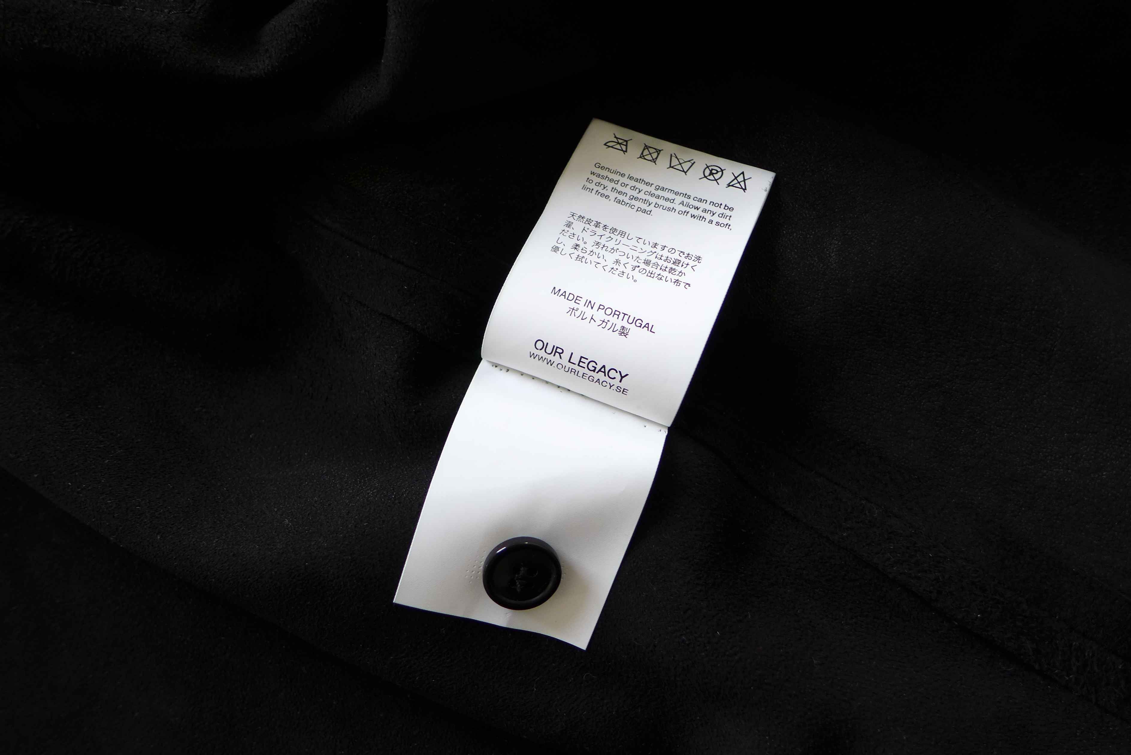 Our Legacy Our Legacy Zip Shirt Jacket - Black Suede Size US S / EU 44-46 / 1 - 16 Thumbnail