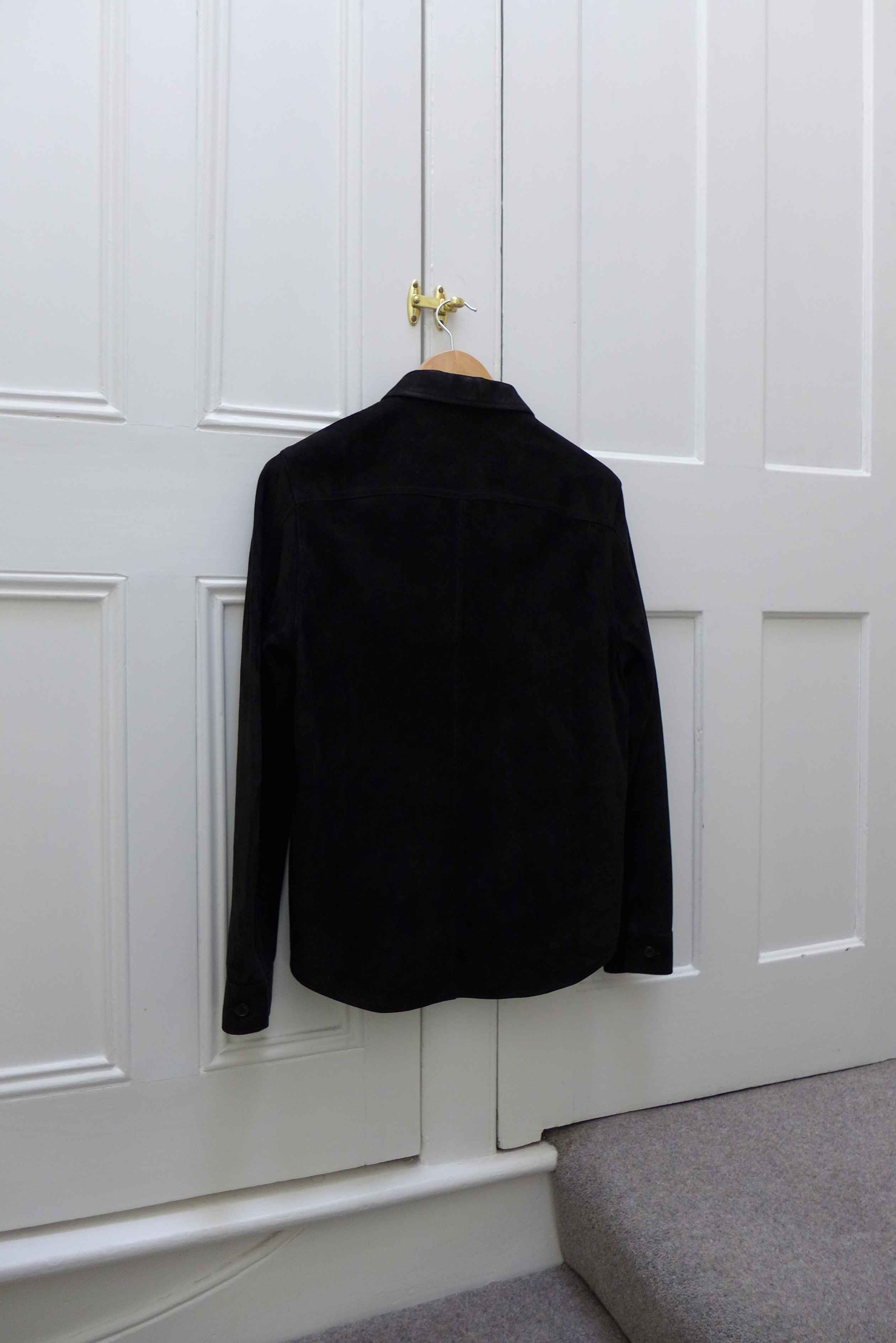 Our Legacy Our Legacy Zip Shirt Jacket - Black Suede Size US S / EU 44-46 / 1 - 12 Thumbnail