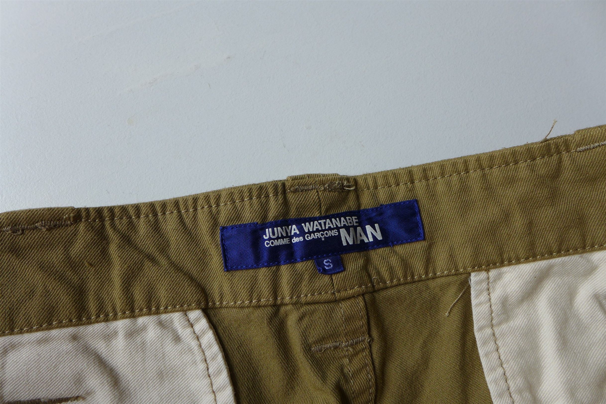 Junya Watanabe Junya Watanabe Khaki Nylon Weather Trousers Size US 30 / EU 46 - 9 Thumbnail