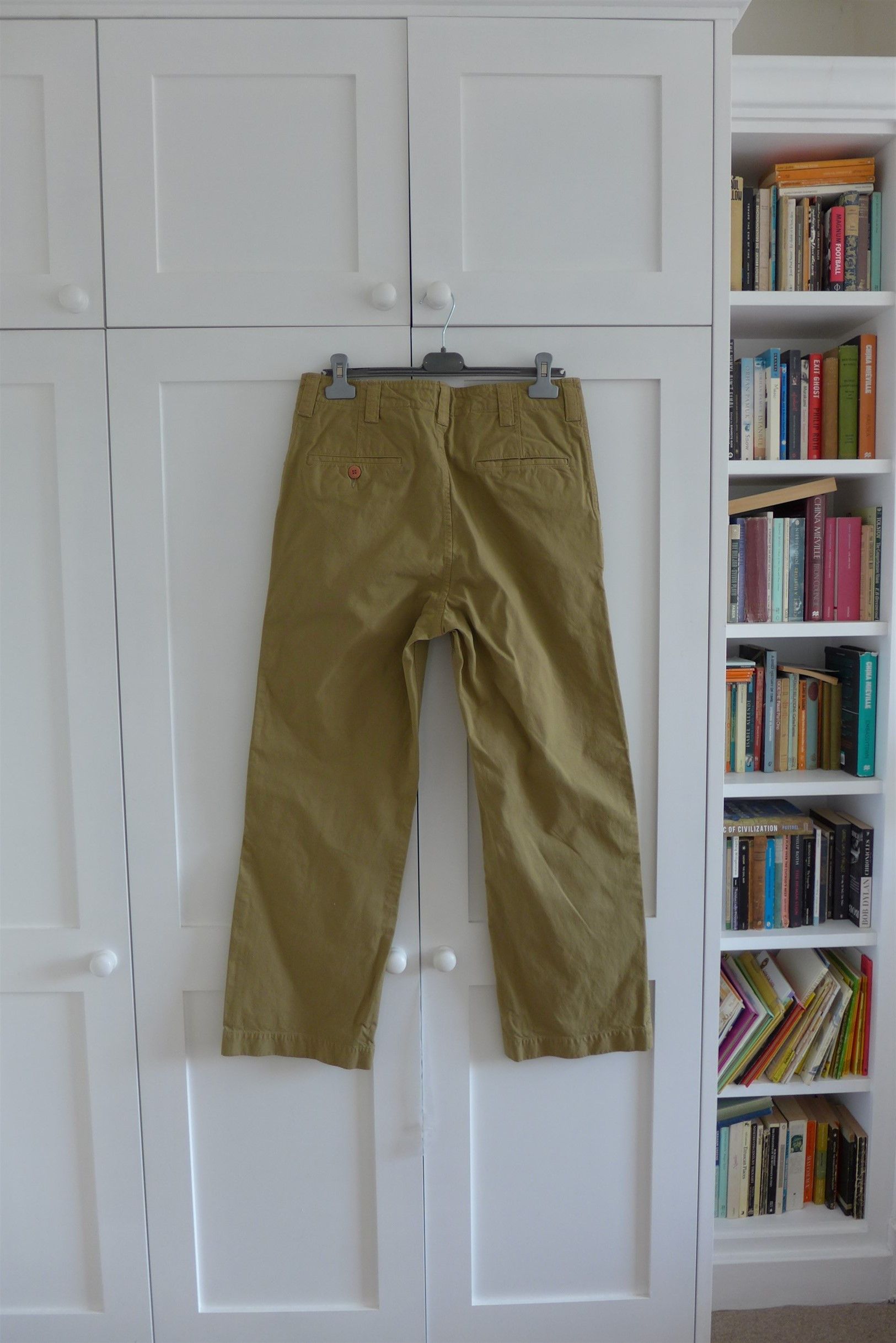 Junya Watanabe Junya Watanabe Khaki Nylon Weather Trousers Size US 30 / EU 46 - 2 Thumbnail