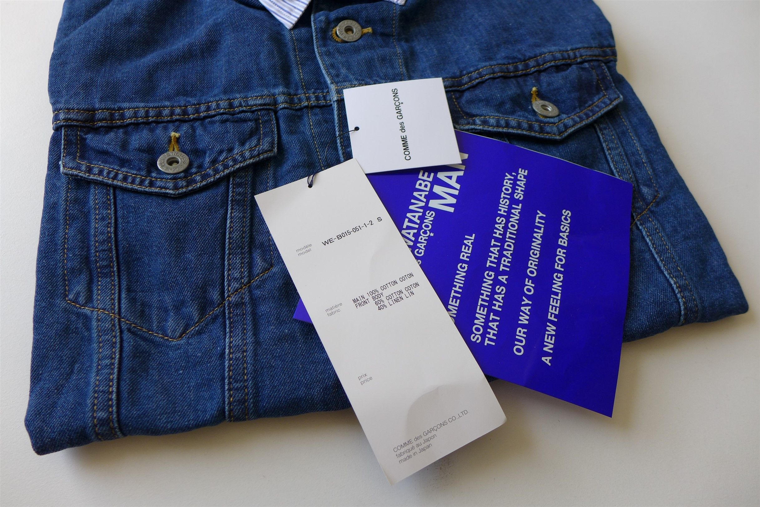 Comme des Garcons Junya Watanabe x Levi's Oversized Hybrid Shirt Jacket Size US S / EU 44-46 / 1 - 7 Thumbnail