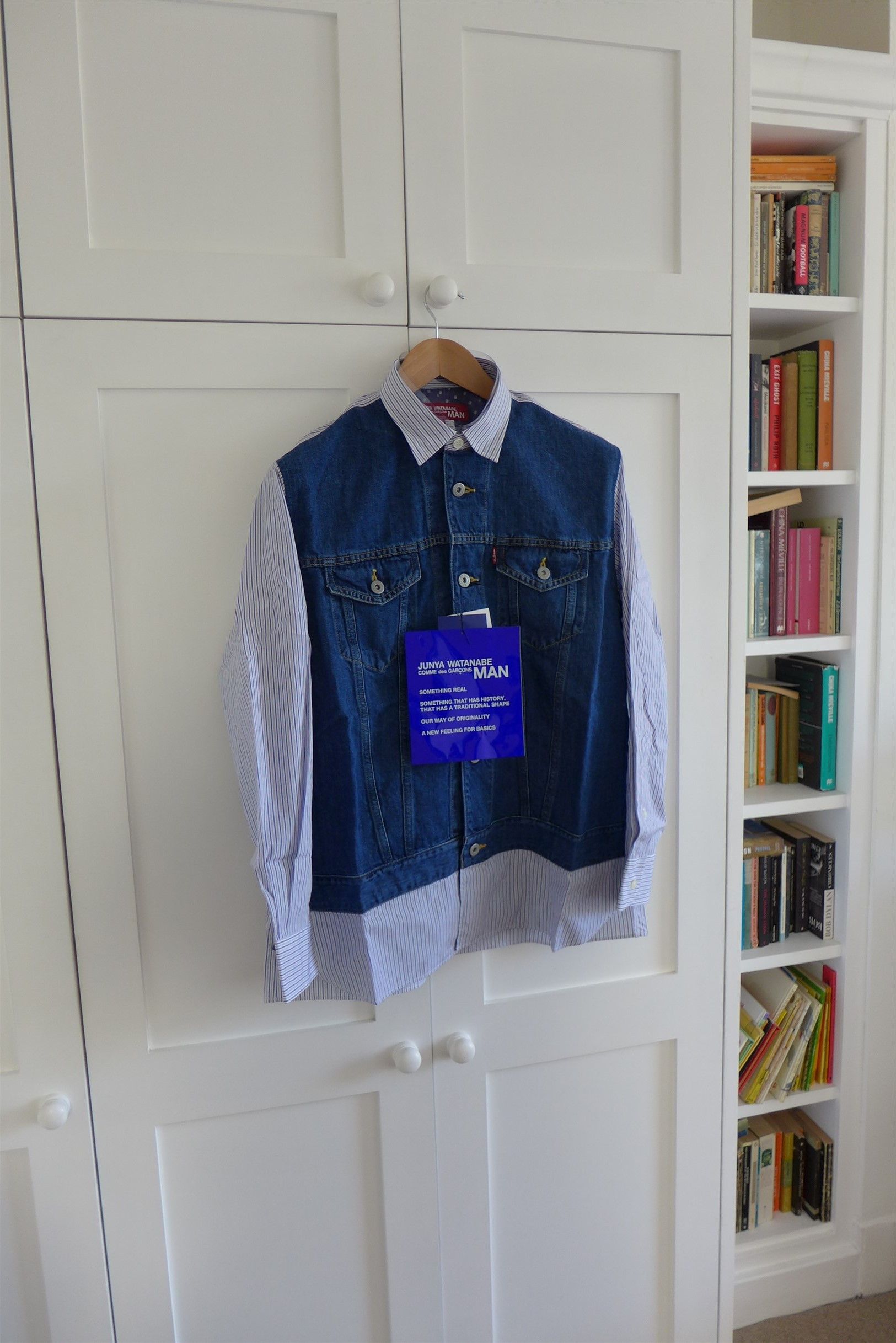 Comme des Garcons Junya Watanabe x Levi's Oversized Hybrid Shirt Jacket Size US S / EU 44-46 / 1 - 3 Thumbnail