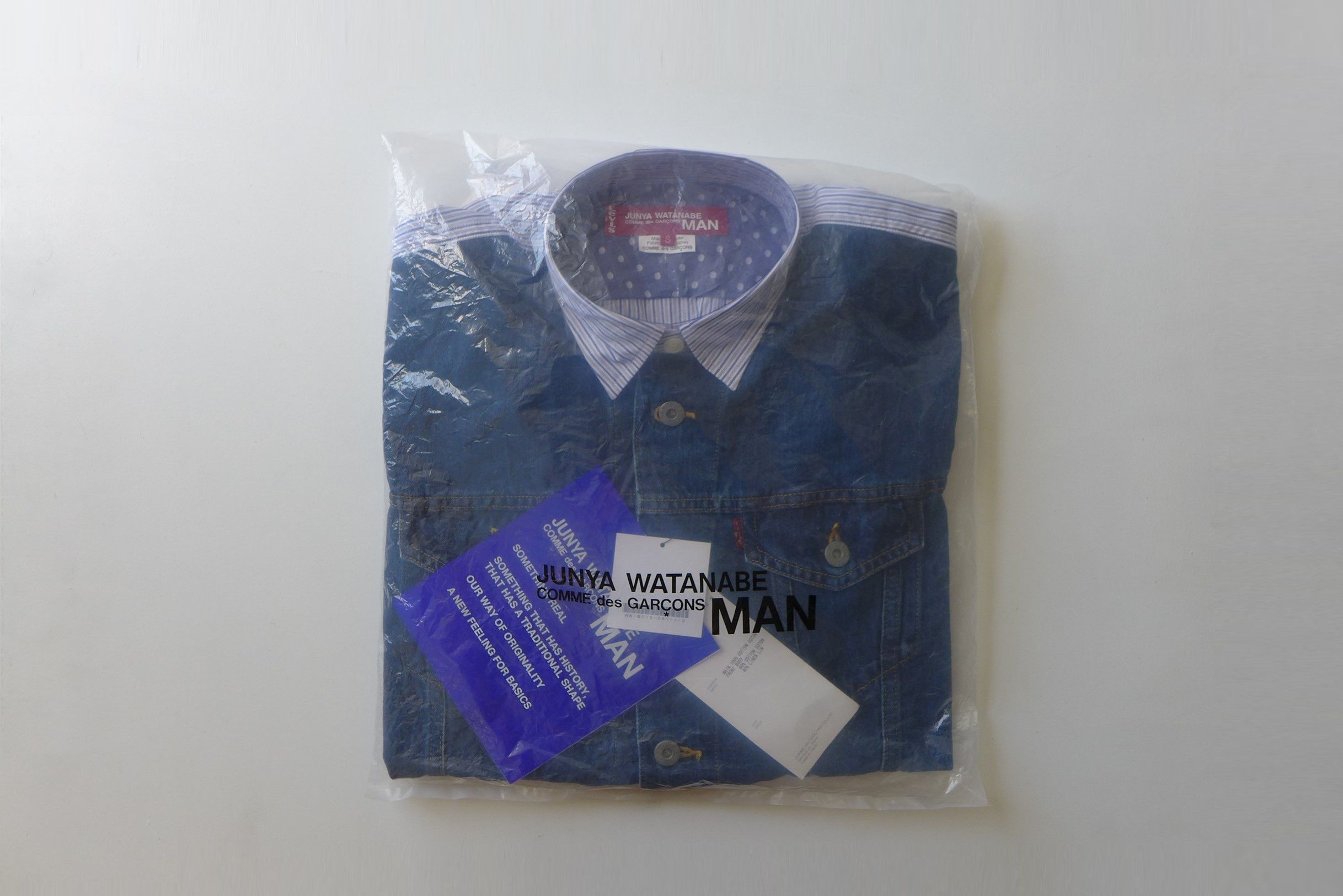 Comme des Garcons Junya Watanabe x Levi's Oversized Hybrid Shirt Jacket Size US S / EU 44-46 / 1 - 11 Thumbnail