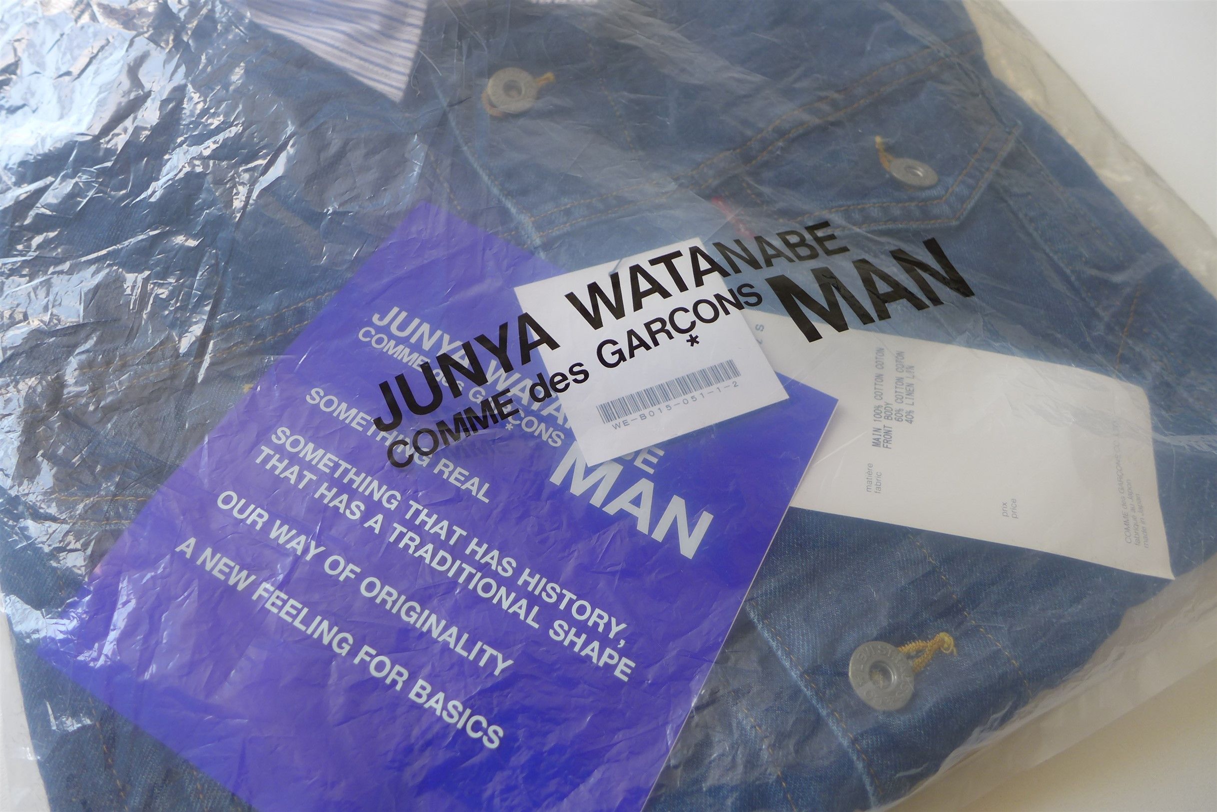 Comme des Garcons Junya Watanabe x Levi's Oversized Hybrid Shirt Jacket Size US S / EU 44-46 / 1 - 12 Thumbnail