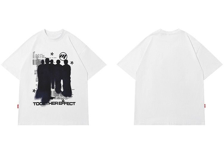 Japanese Brand × Vintage Shadows Graphics T-shirt Size US M / EU 48-50 / 2 - 2 Thumbnail