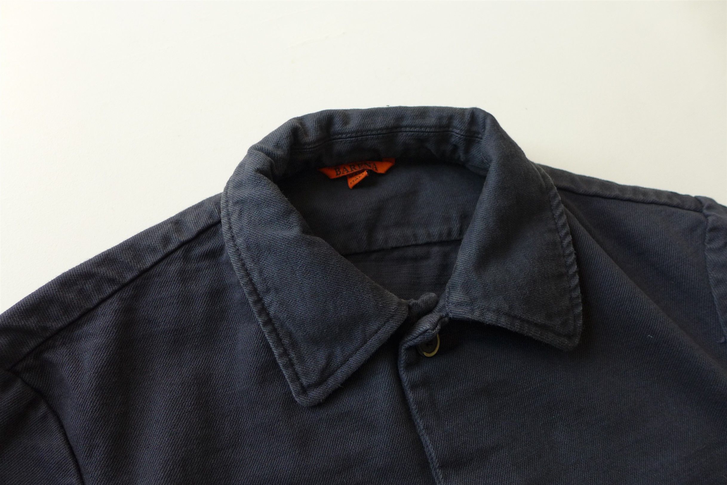 Barena Barena Rocheo Tober Overshirt Jacket - Navy - Size 48. Size US M / EU 48-50 / 2 - 9 Thumbnail