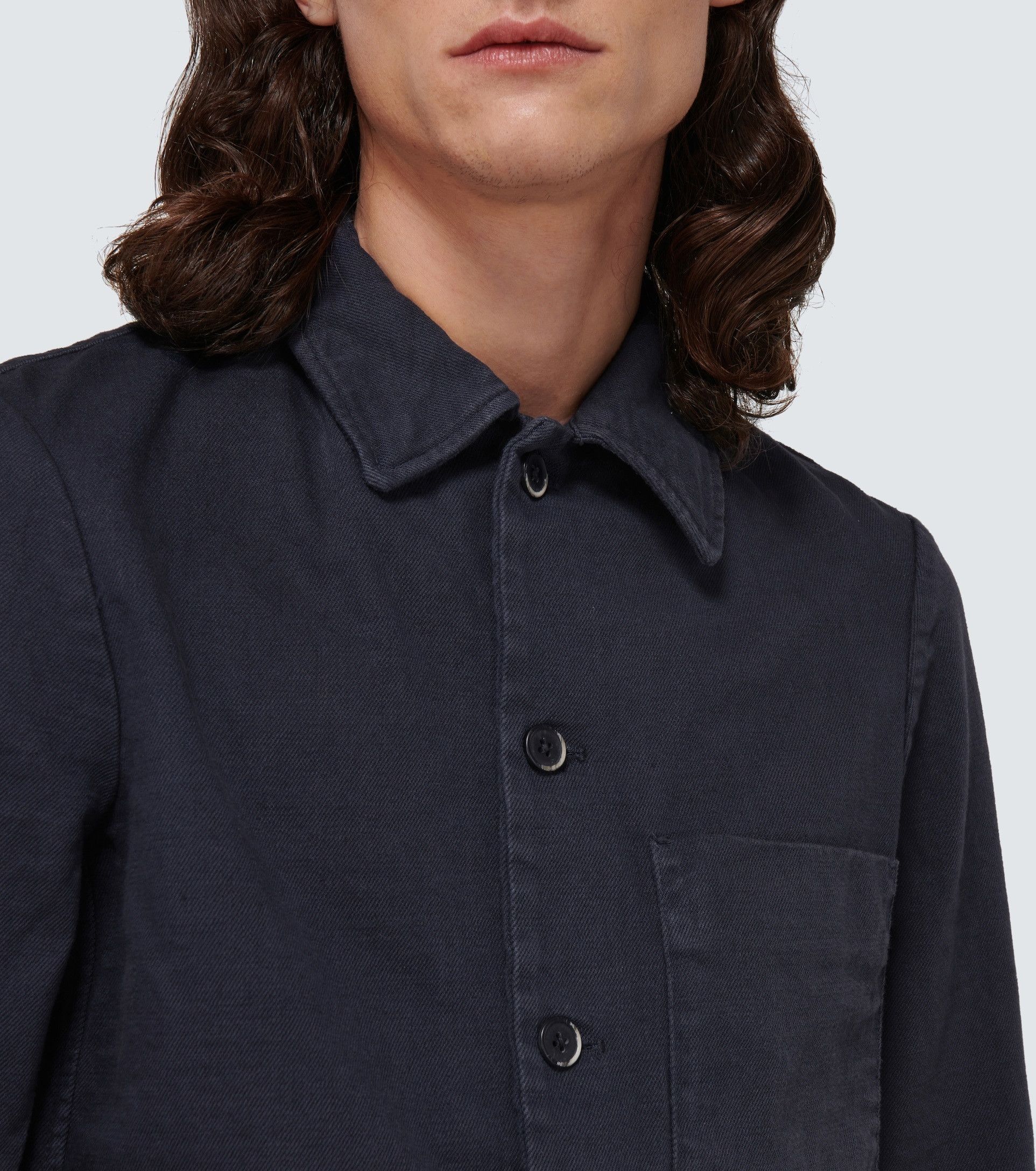 Barena Barena Rocheo Tober Overshirt Jacket - Navy - Size 50. Size US M / EU 48-50 / 2 - 3 Thumbnail