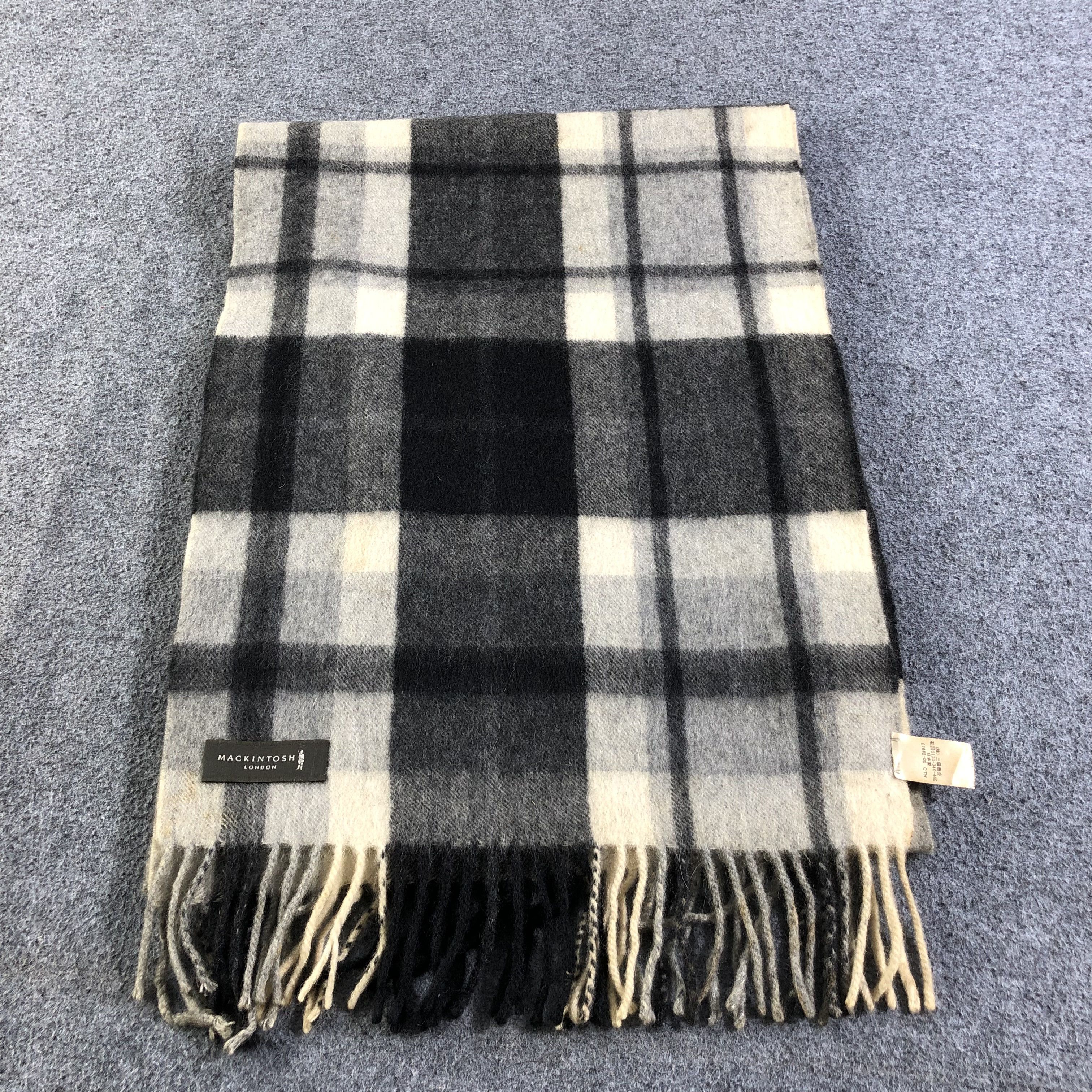 Mackintosh Mackintosh Cashmere Scarf Muffler V1361 Size ONE SIZE - 2 Thumbnail