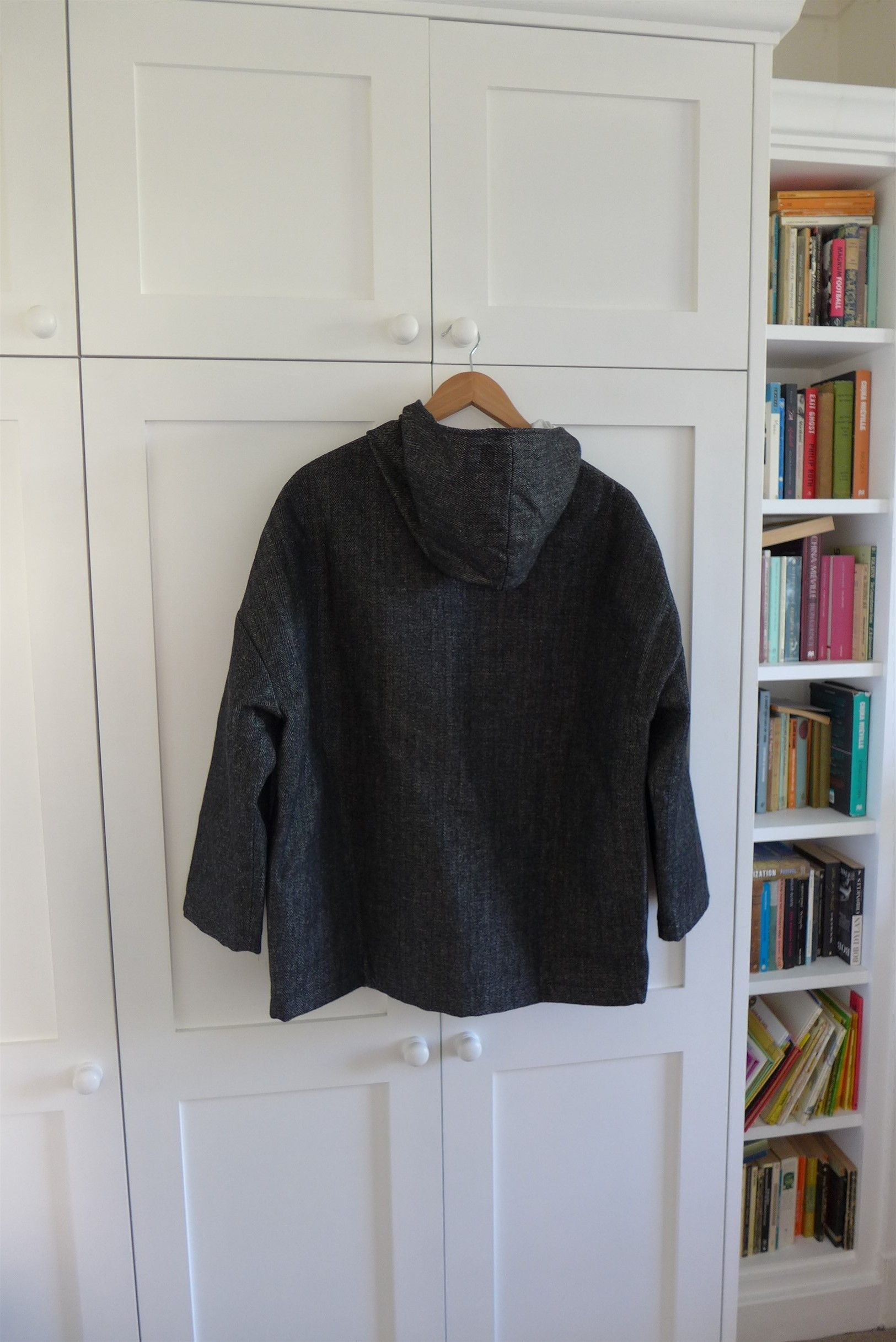 Barena Barena Archivio Luna Coat - Grey Herringbone Wool Size US XL / EU 56 / 4 - 2 Thumbnail
