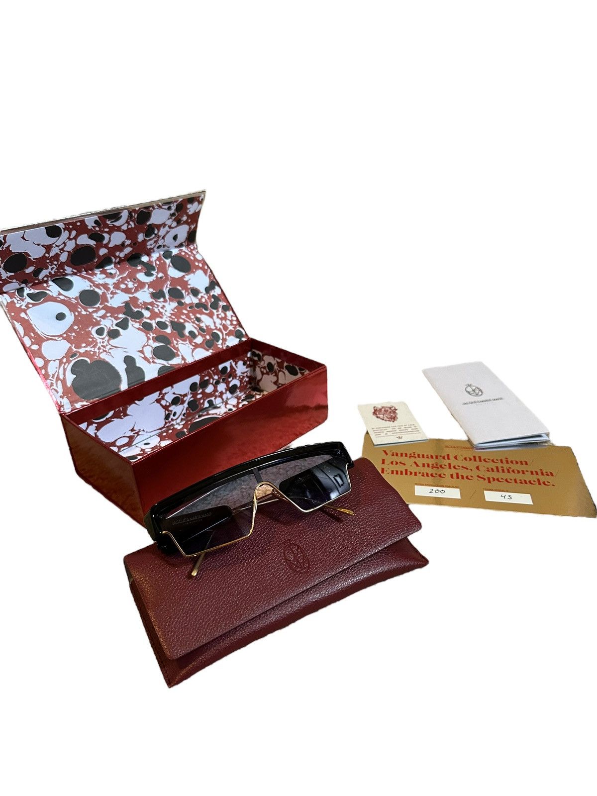 Jacques Marie Mage Rare Discontinued “54” Sun Sunglasses Visor (Fortuna) Size ONE SIZE - 2 Thumbnail
