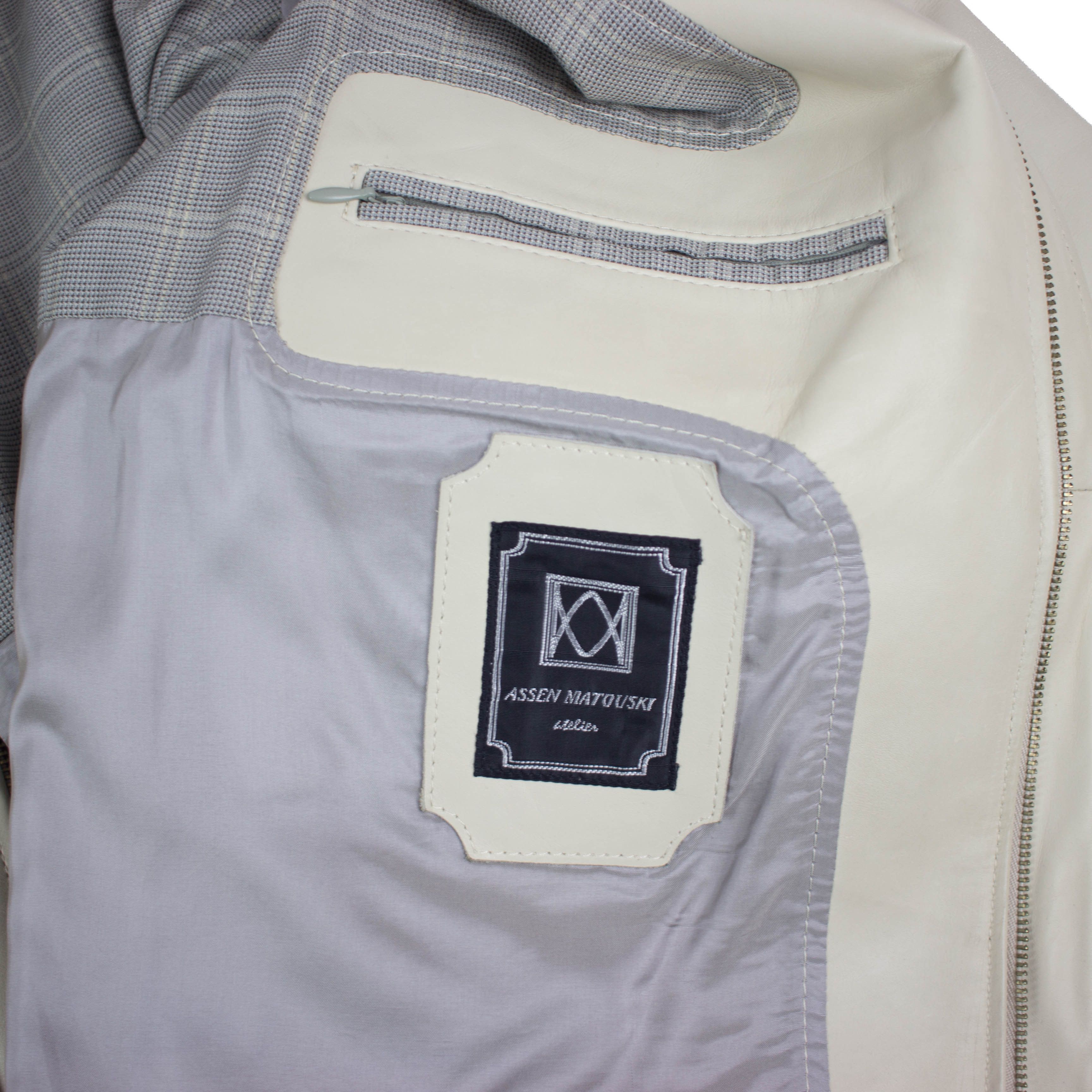 Other Assen Matovski Premium Leather Jacket Size US XL / EU 56 / 4 - 3 Thumbnail