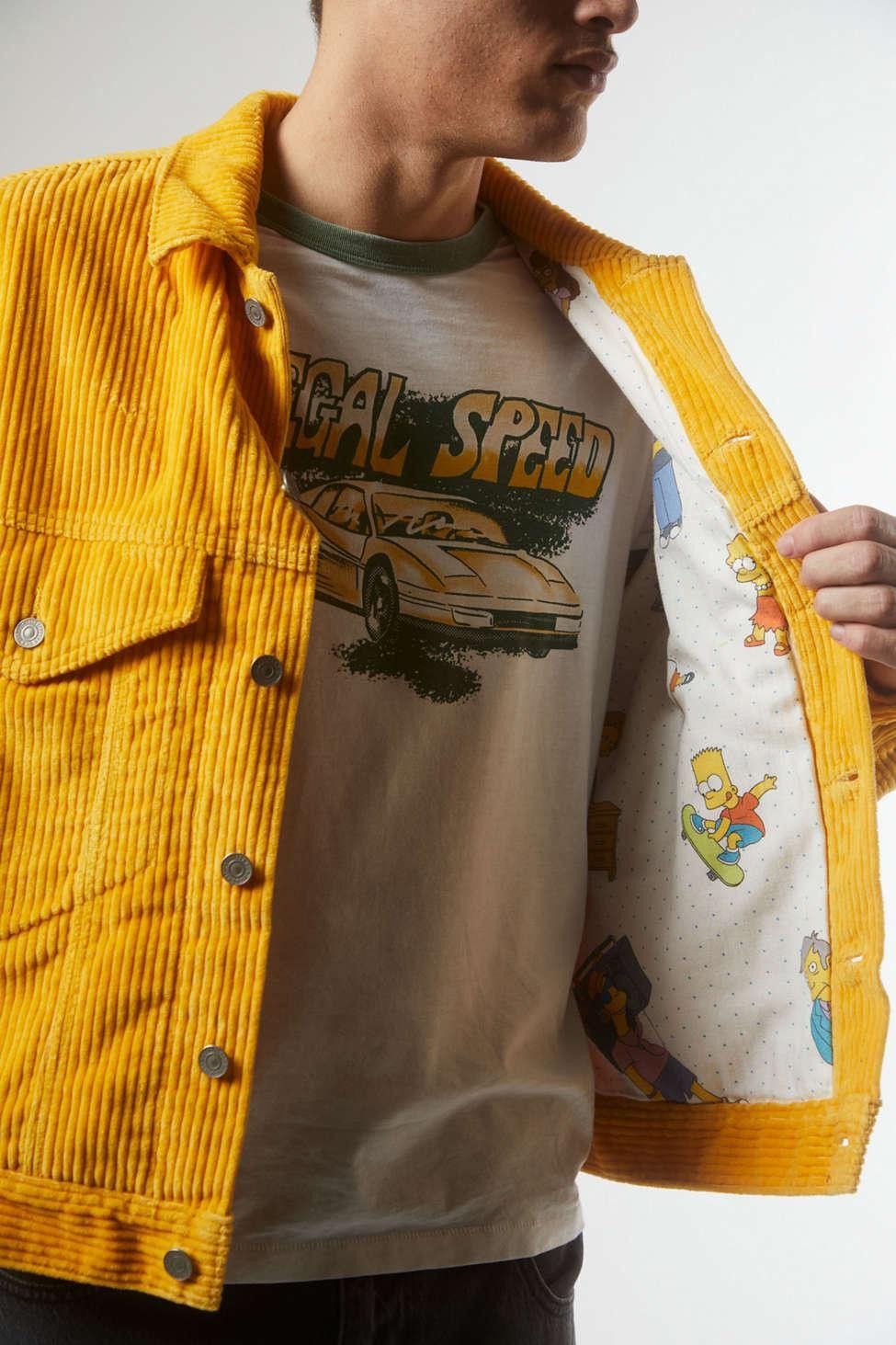 Levi's Levis X The Simpsons Gonzales Limited Trucker Jacket (E191) Size US M / EU 48-50 / 2 - 4 Thumbnail