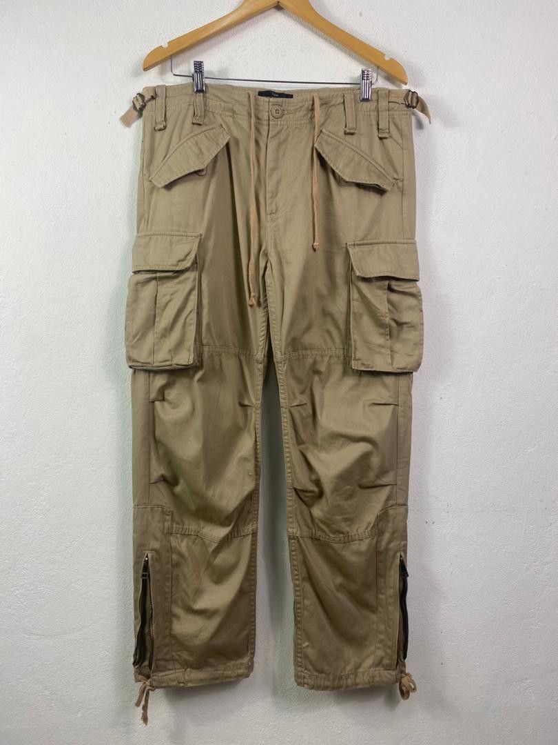 14th Addiction × If Six Was Nine × Le Grande Bleu (L.G.B.) Archive LUCY Cargo Pants Tactical Multi Pocket Size US 36 / EU 52 - 3 Thumbnail