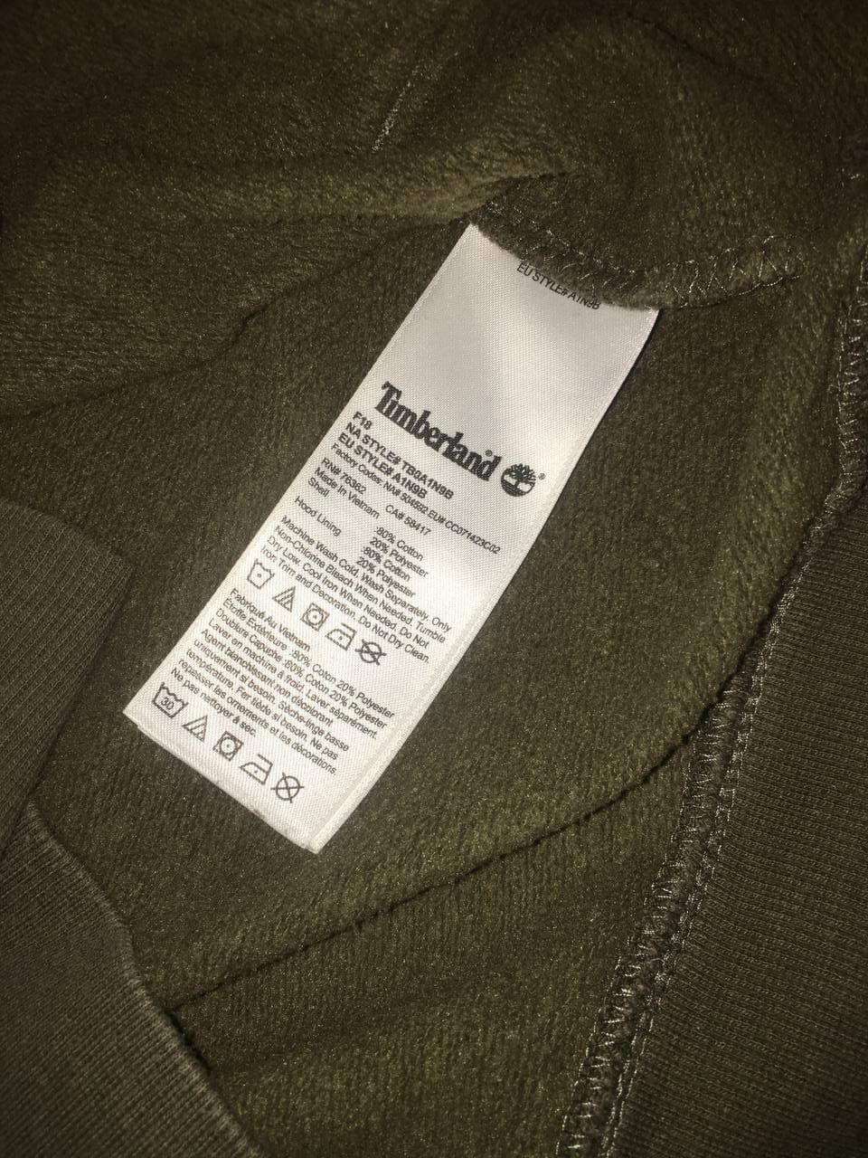Timberland Timberland hoodie khaki vintage Size US M / EU 48-50 / 2 - 6 Thumbnail