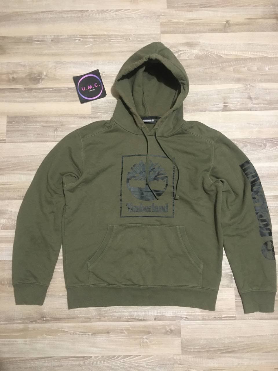 Timberland Timberland hoodie khaki vintage Size US M / EU 48-50 / 2 - 1 Thumbnail