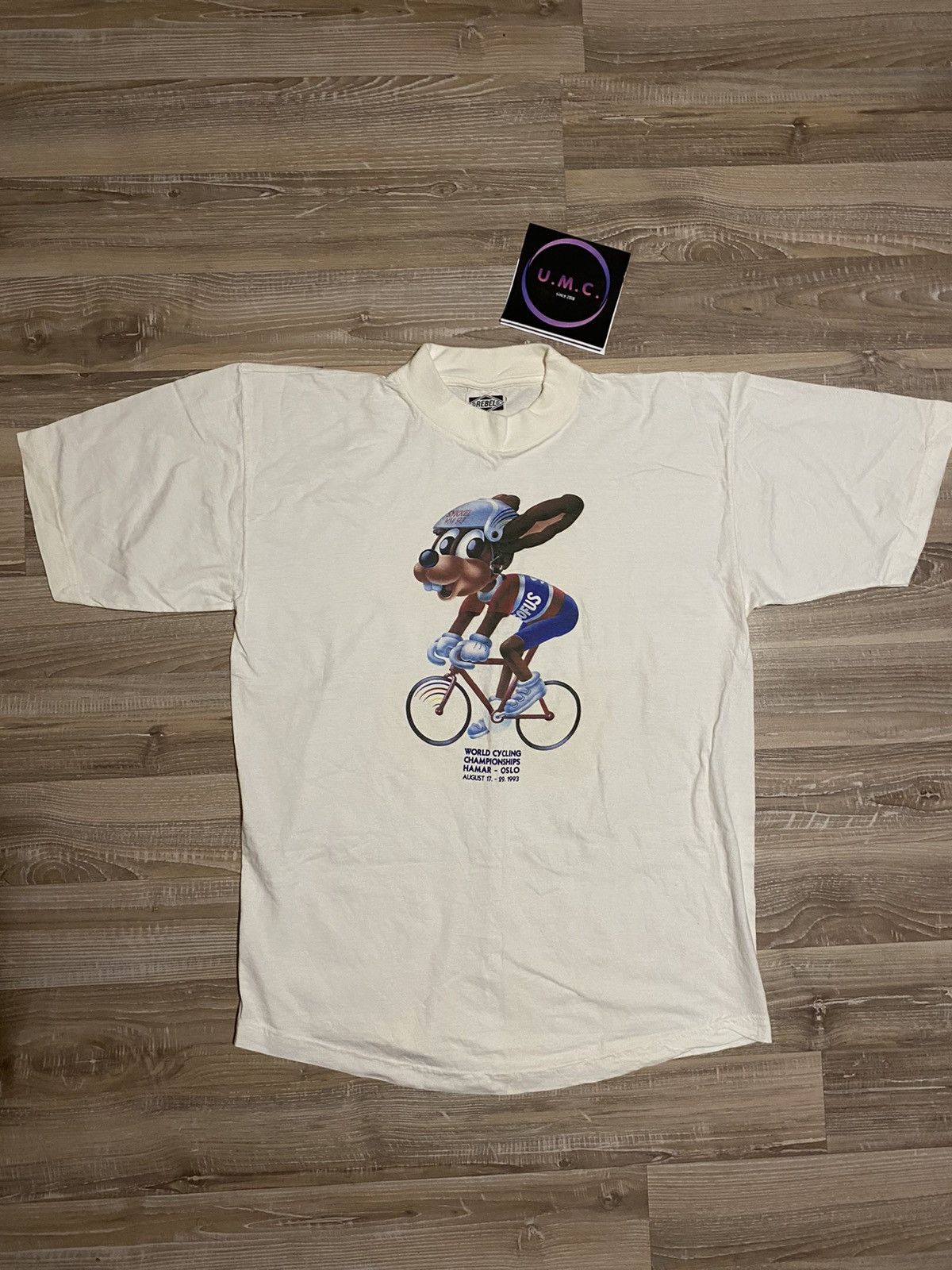 USA Olympics T shirt vintage 1993 cycling world championship Size US S / EU 44-46 / 1 - 1 Thumbnail