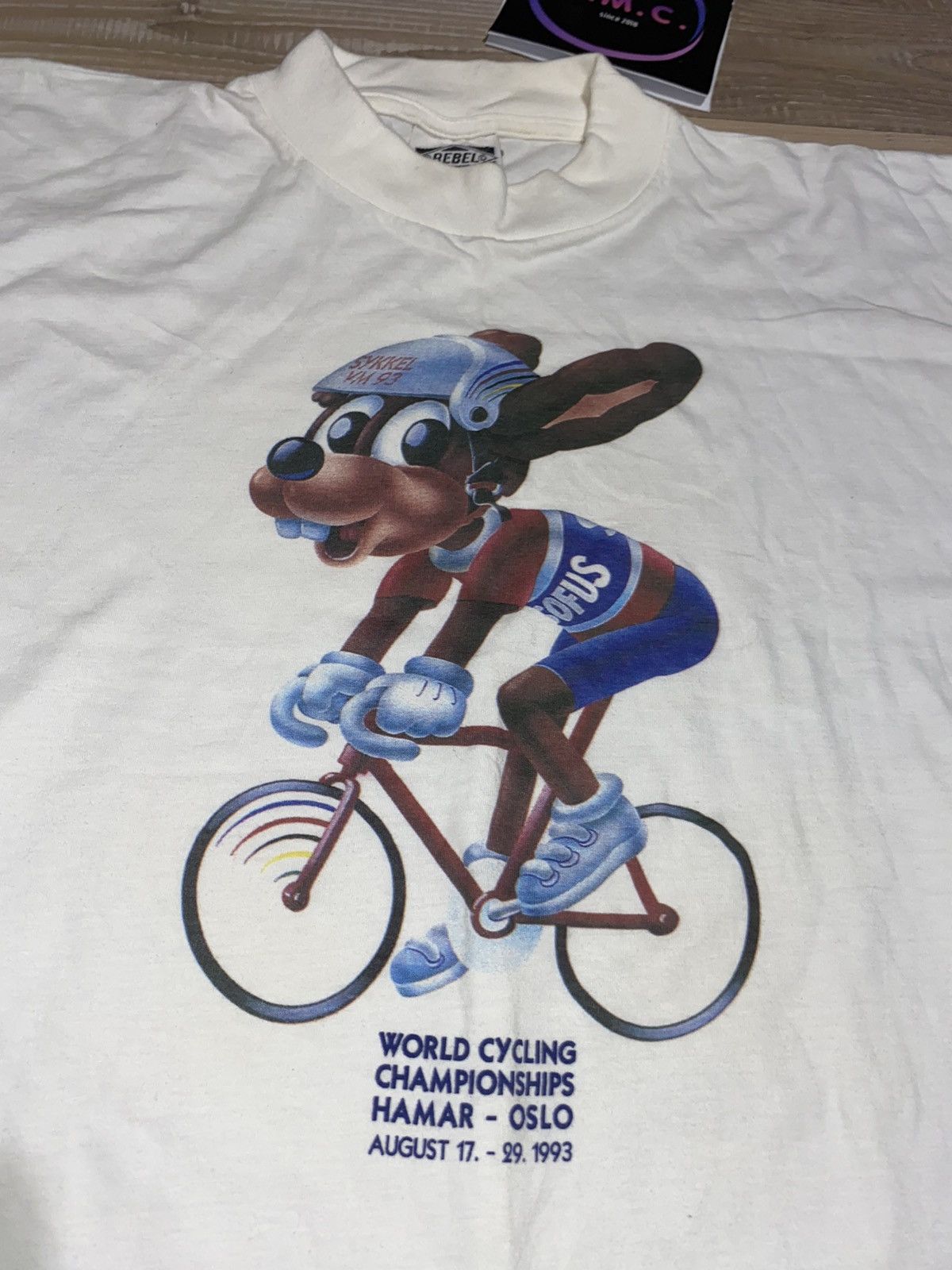 USA Olympics T shirt vintage 1993 cycling world championship Size US S / EU 44-46 / 1 - 3 Thumbnail