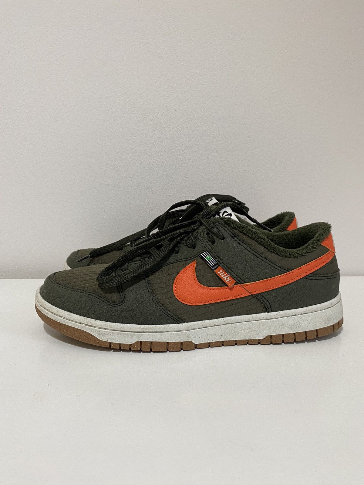 Nike Dunk Low Retro Next Nature "Toasty - Sequoia" Size US 9.5 / EU 42-43 - 2 Thumbnail