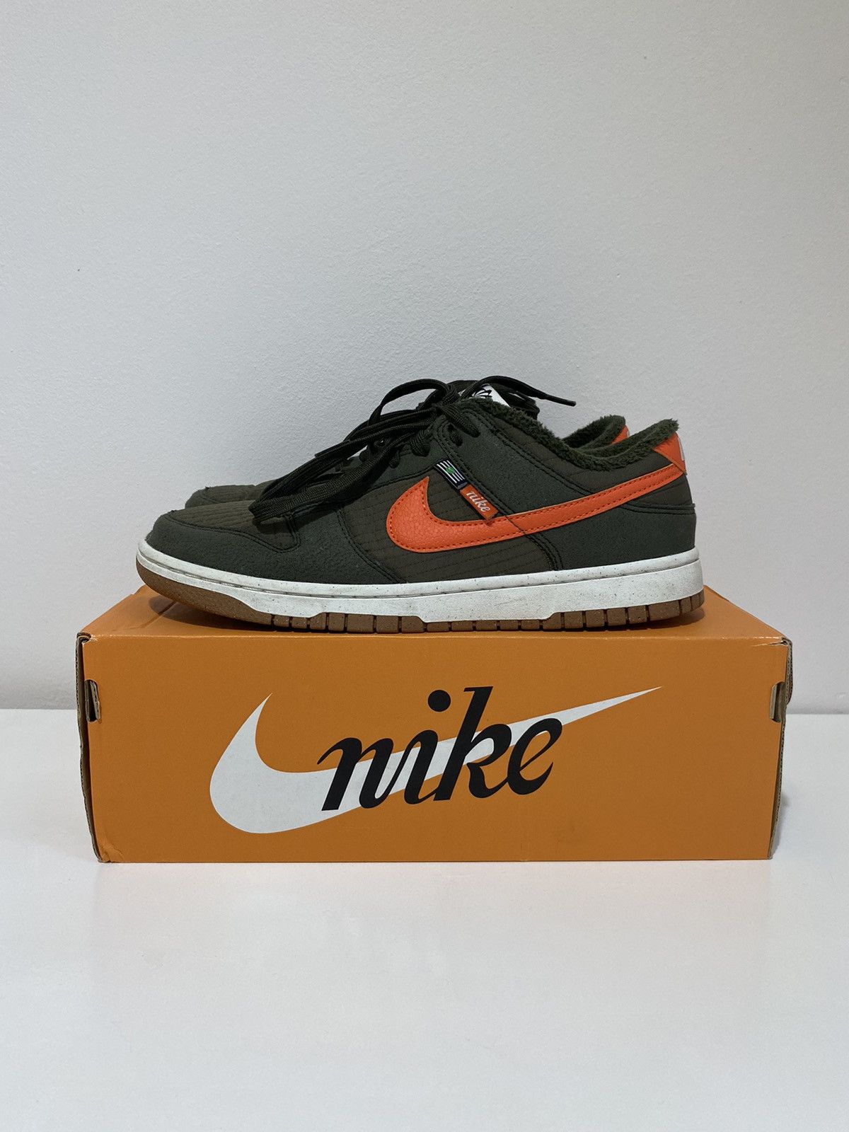 Nike Dunk Low Retro Next Nature "Toasty - Sequoia" Size US 9.5 / EU 42-43 - 1 Thumbnail