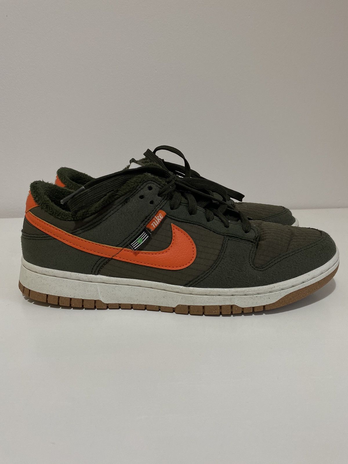 Nike Dunk Low Retro Next Nature "Toasty - Sequoia" Size US 9.5 / EU 42-43 - 5 Thumbnail
