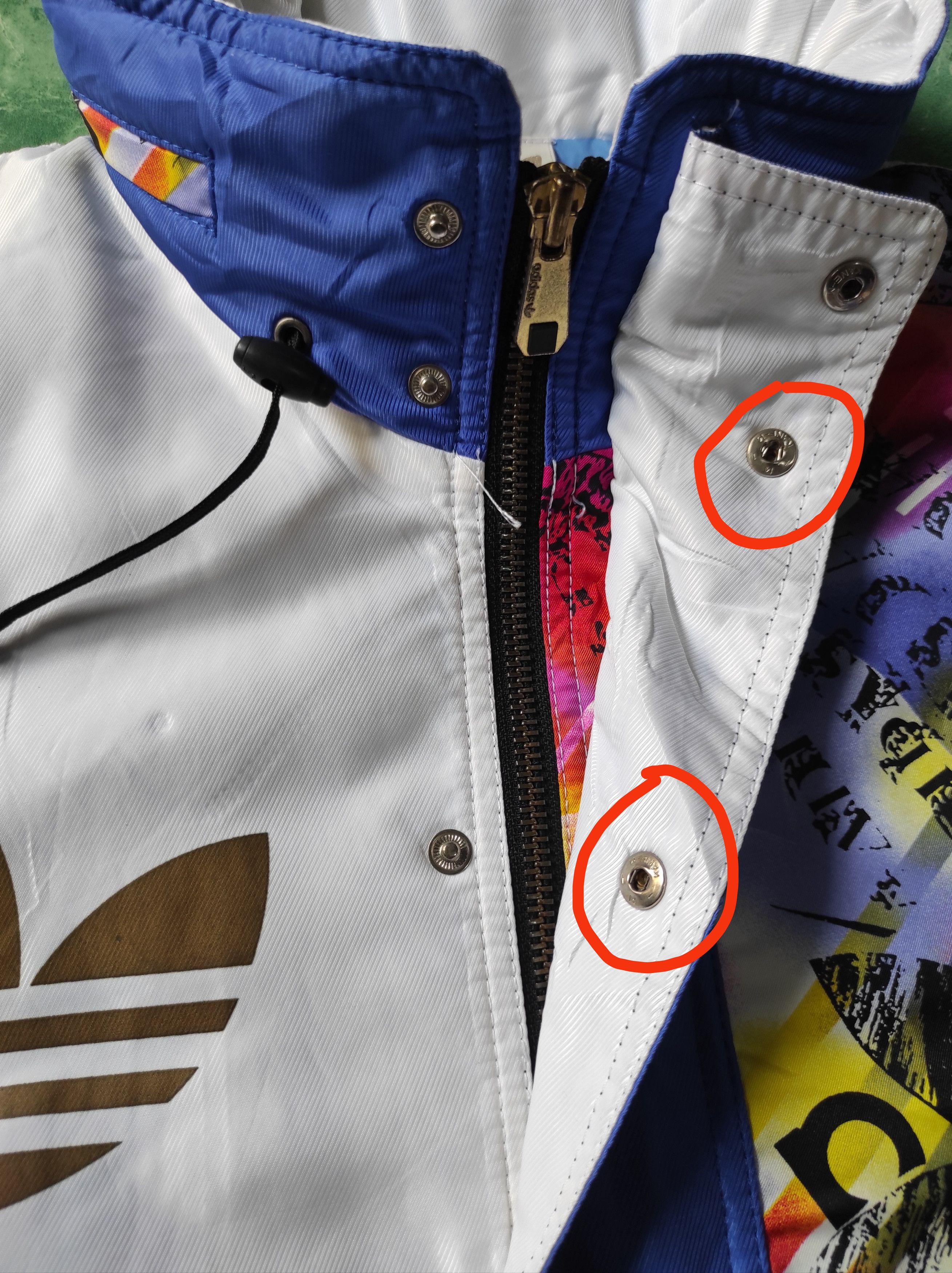 Adidas Vintage Adidas International Big Logo Gold Ski Jacket Size US L / EU 52-54 / 3 - 23 Thumbnail
