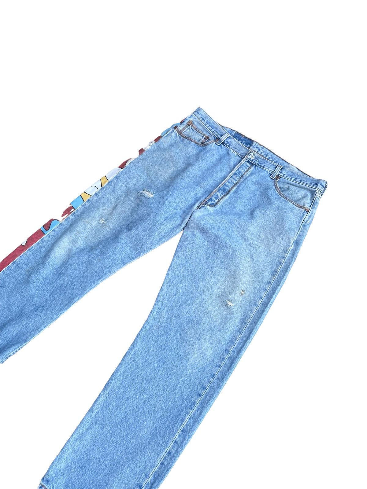 Levi's Rare Vintage 1998 Levis 501 e Aladin Denim Size US 38 / EU 54 - 4 Thumbnail