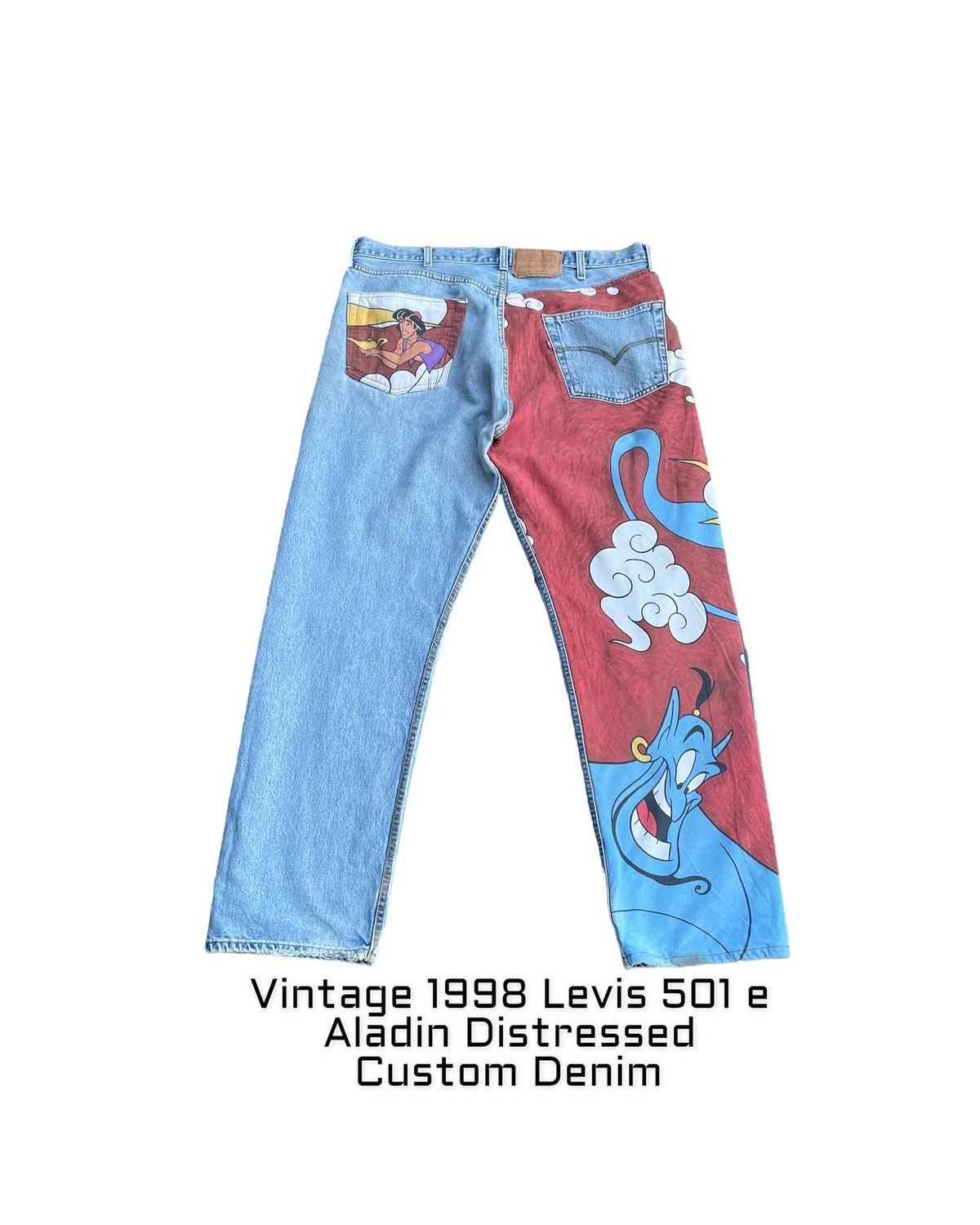 Levi's Rare Vintage 1998 Levis 501 e Aladin Denim Size US 38 / EU 54 - 1 Thumbnail