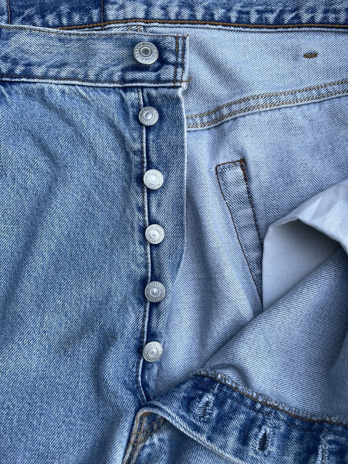 Levi's Rare Vintage 1998 Levis 501 e Aladin Denim Size US 38 / EU 54 - 22 Thumbnail