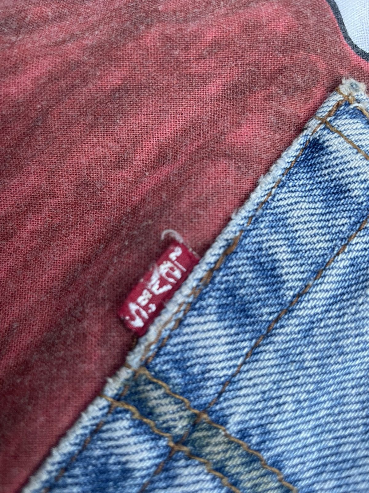 Levi's Rare Vintage 1998 Levis 501 e Aladin Denim Size US 38 / EU 54 - 15 Thumbnail